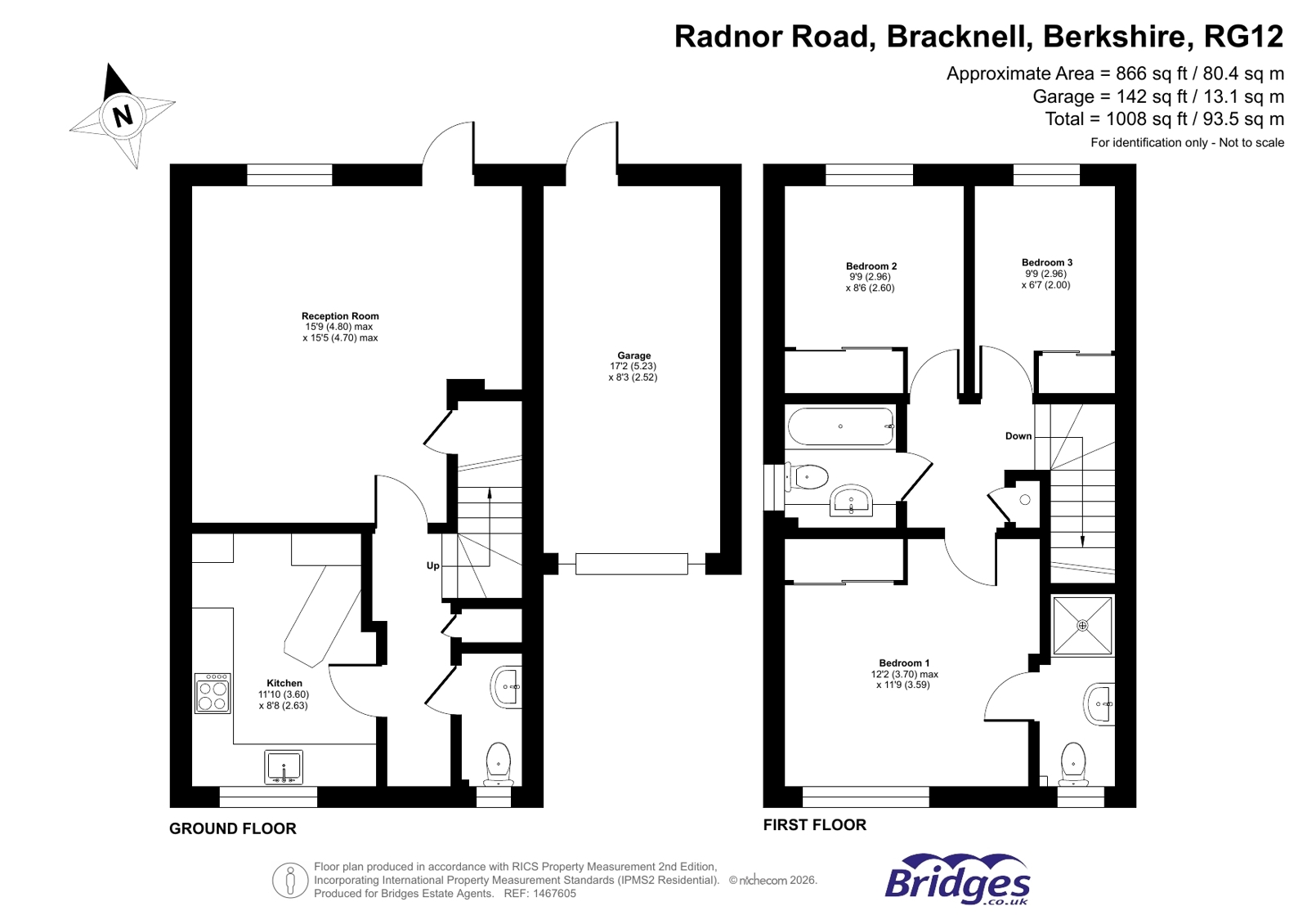2, Radnor Road, Berkshire floorplan