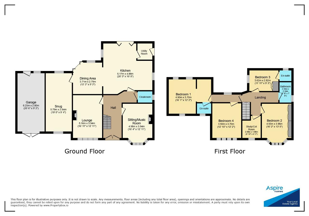 North Brink, Wisbech floorplan