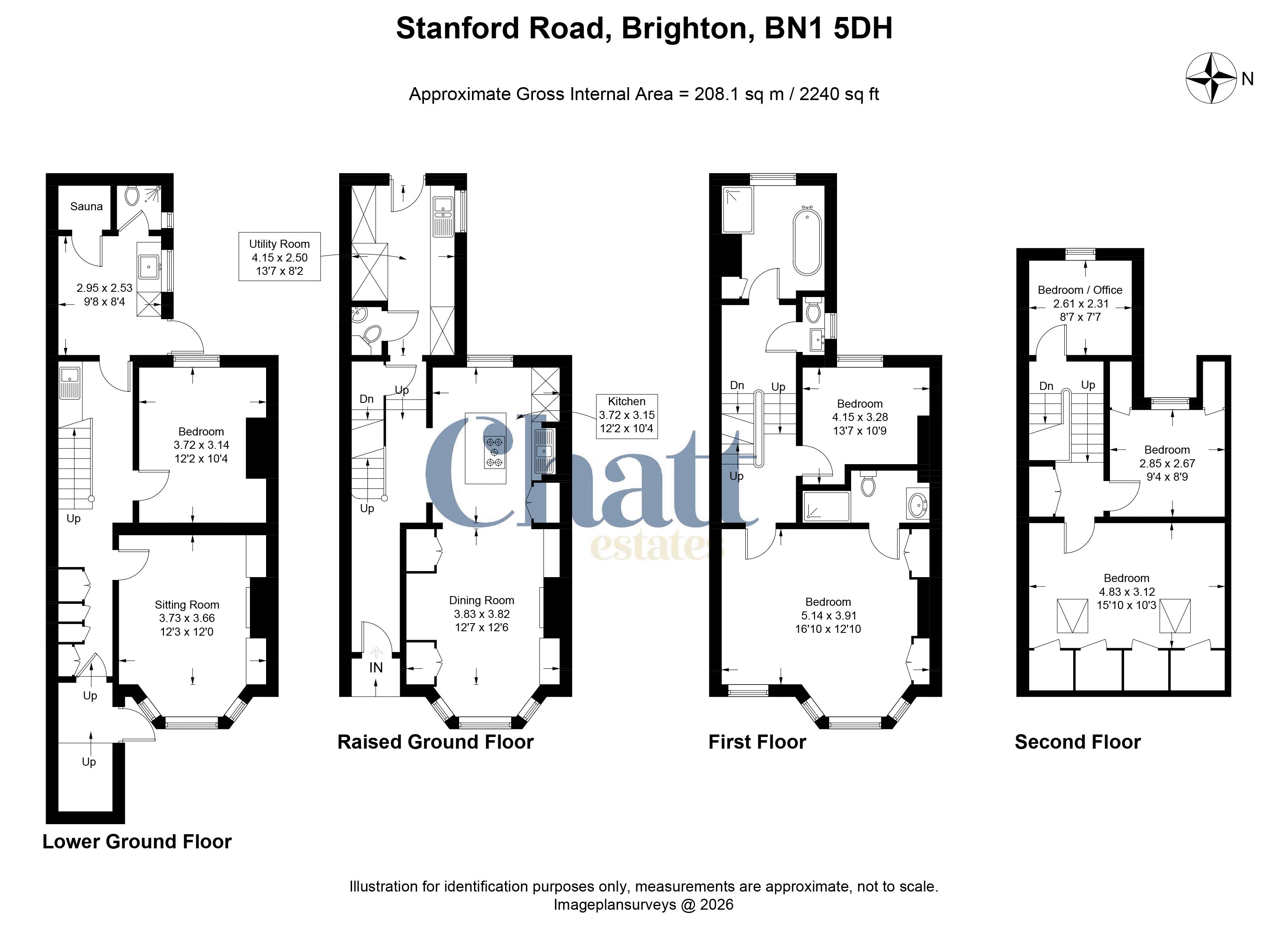 13, Stanford Road, Brighton floorplan