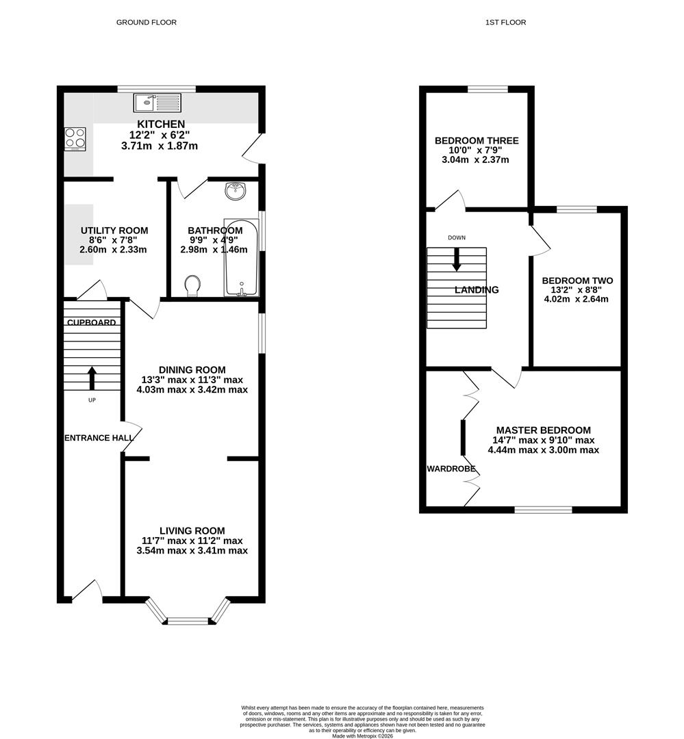 54, Clegram Road, Gloucester floorplan
