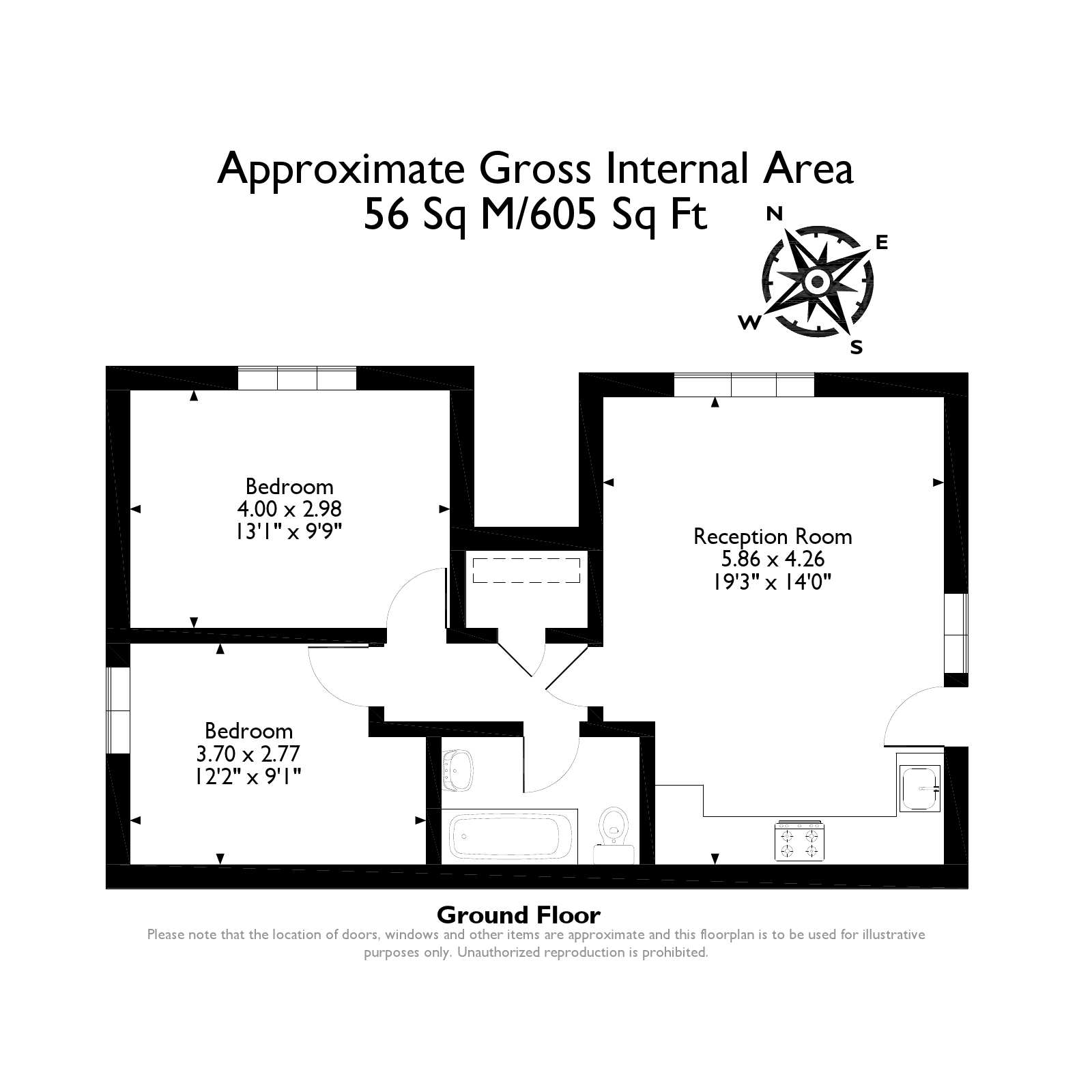 2 Bedrooms Flat for sale in Roydon Court, Mayfield Road, Hersham, Walton-On-Thames KT12