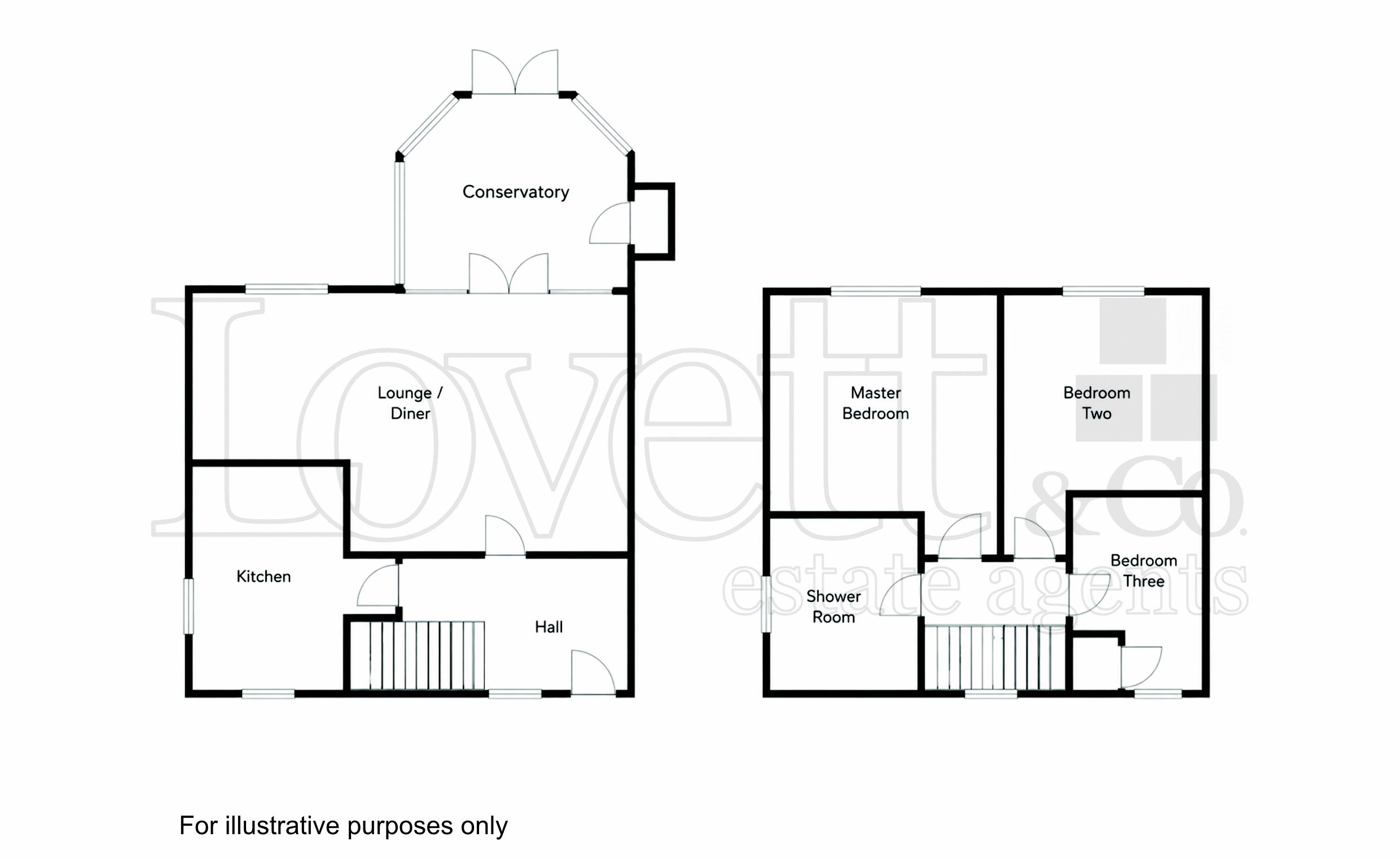 36, Rugeley Road, Burntwood floorplan