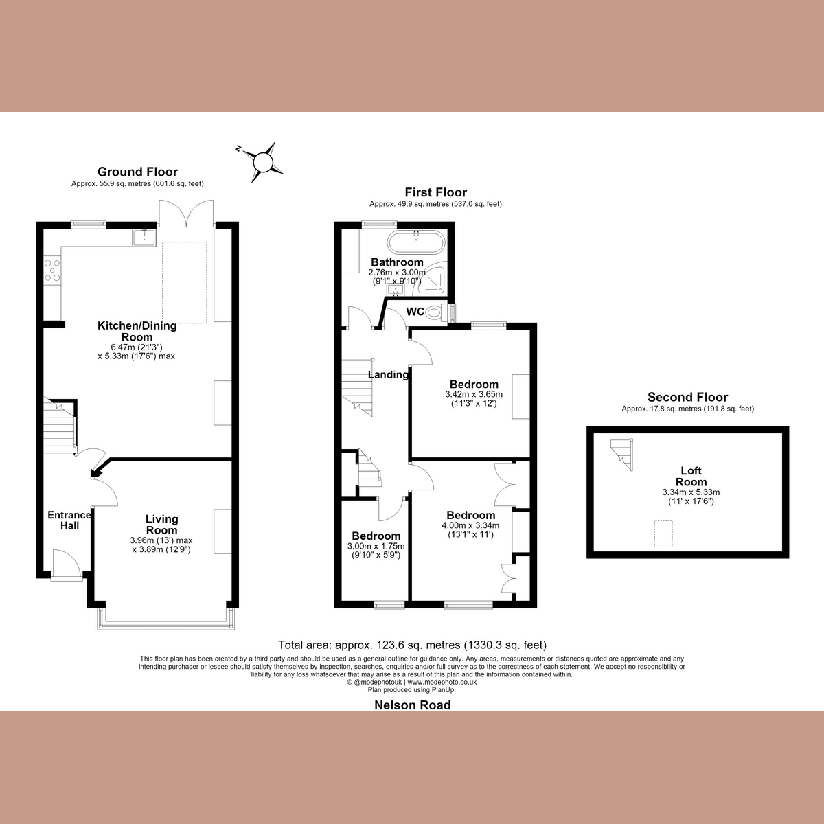 24, Nelson Road, Leigh-on-sea floorplan