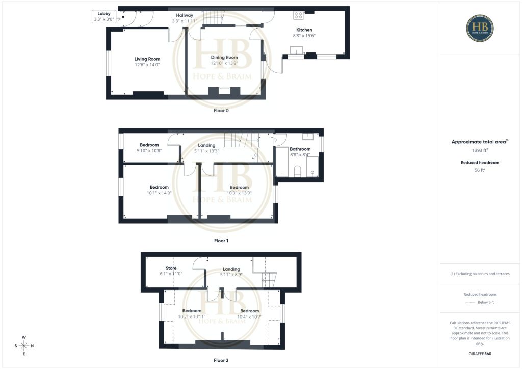17, Well Close Terrace, Whitby floorplan