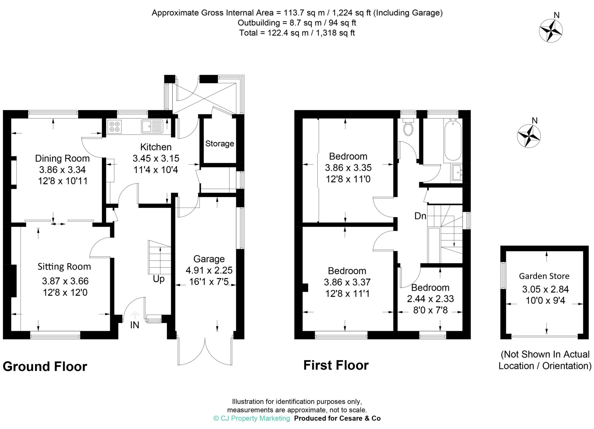 11, Norvic Road, Tring floorplan