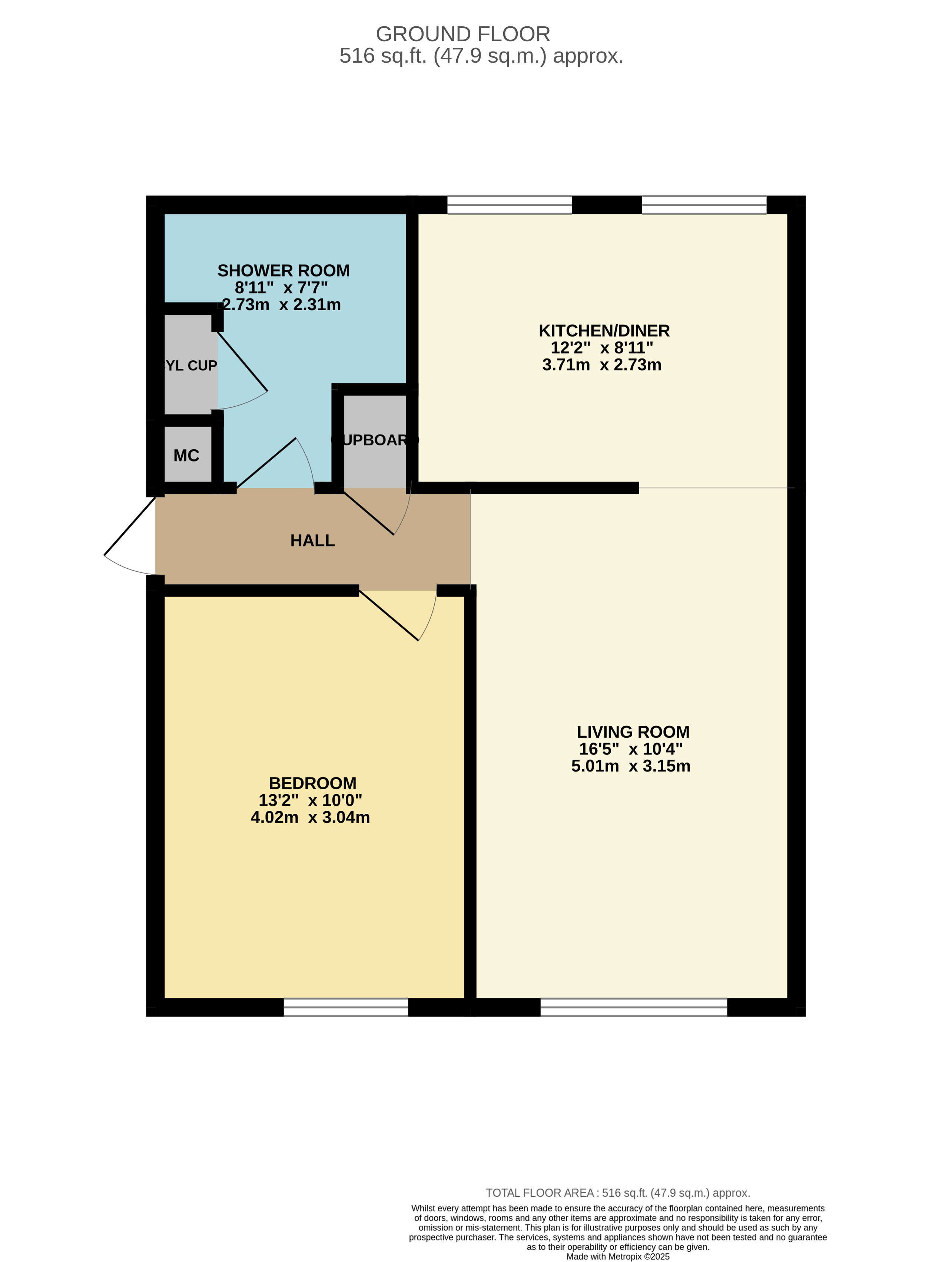 20 Victoria Court,, Stocks Park Drive, Bolton floorplan