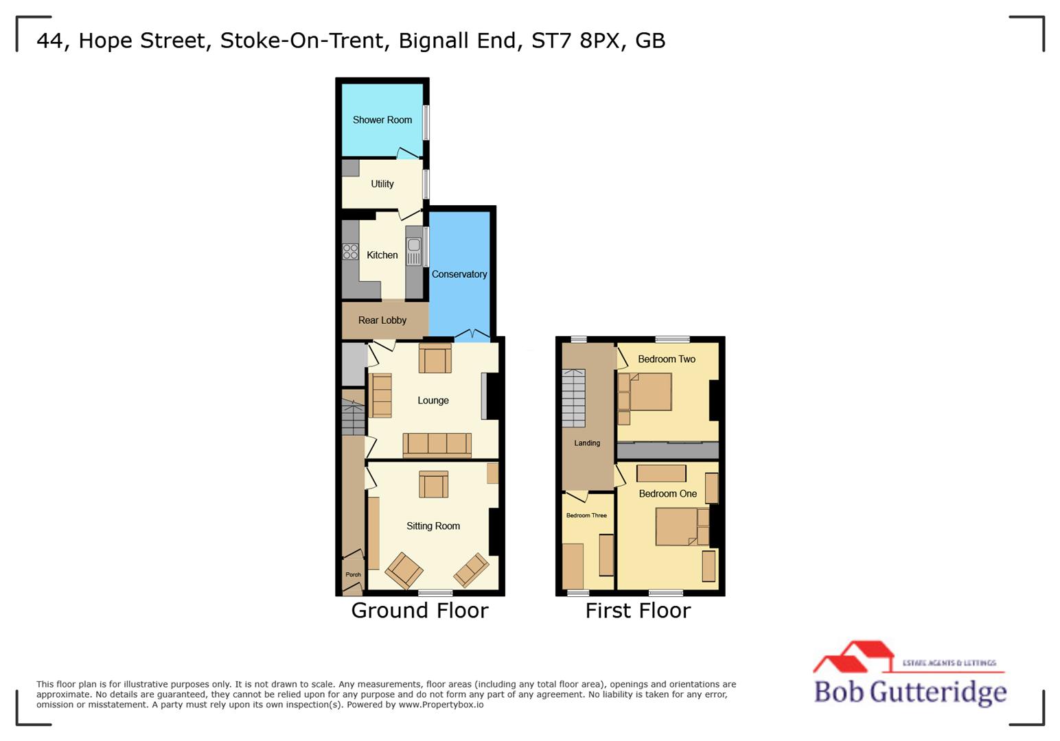 44, Hope Street, Stoke-On-Trent floorplan