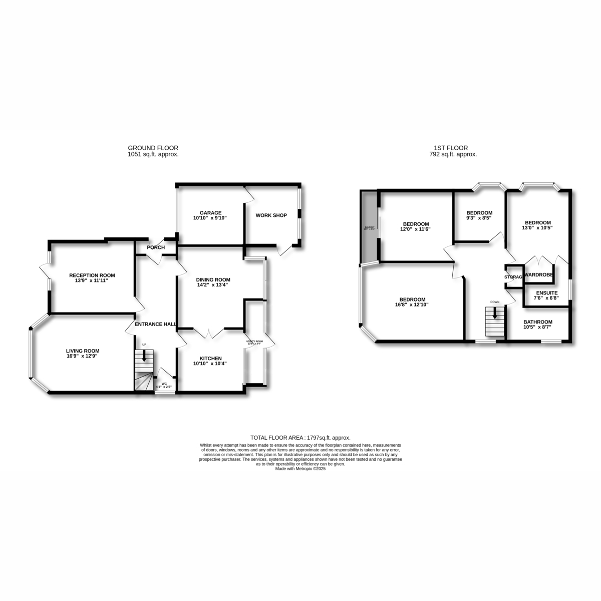 37, Chalkwell Esplanade, Westcliff-on-sea floorplan