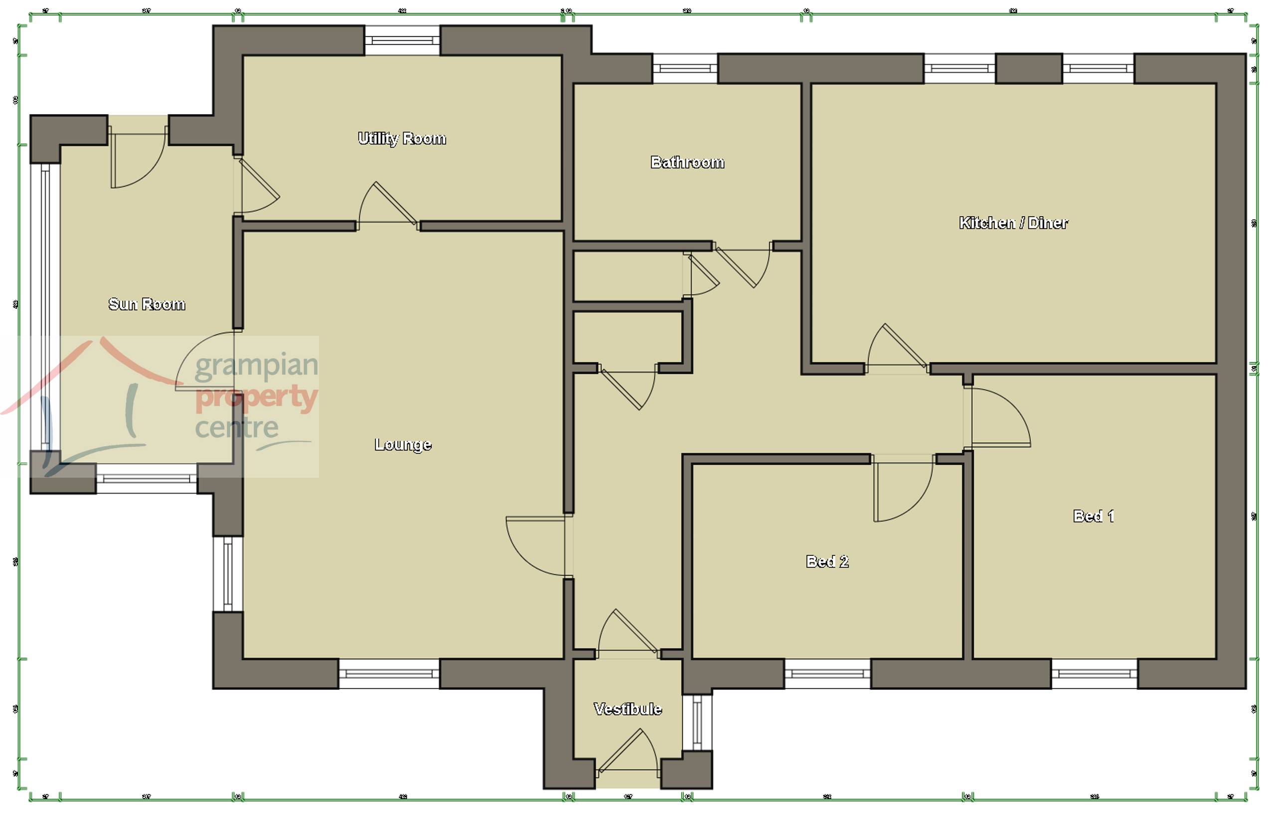 The Sheiling, Lhanbryde floorplan