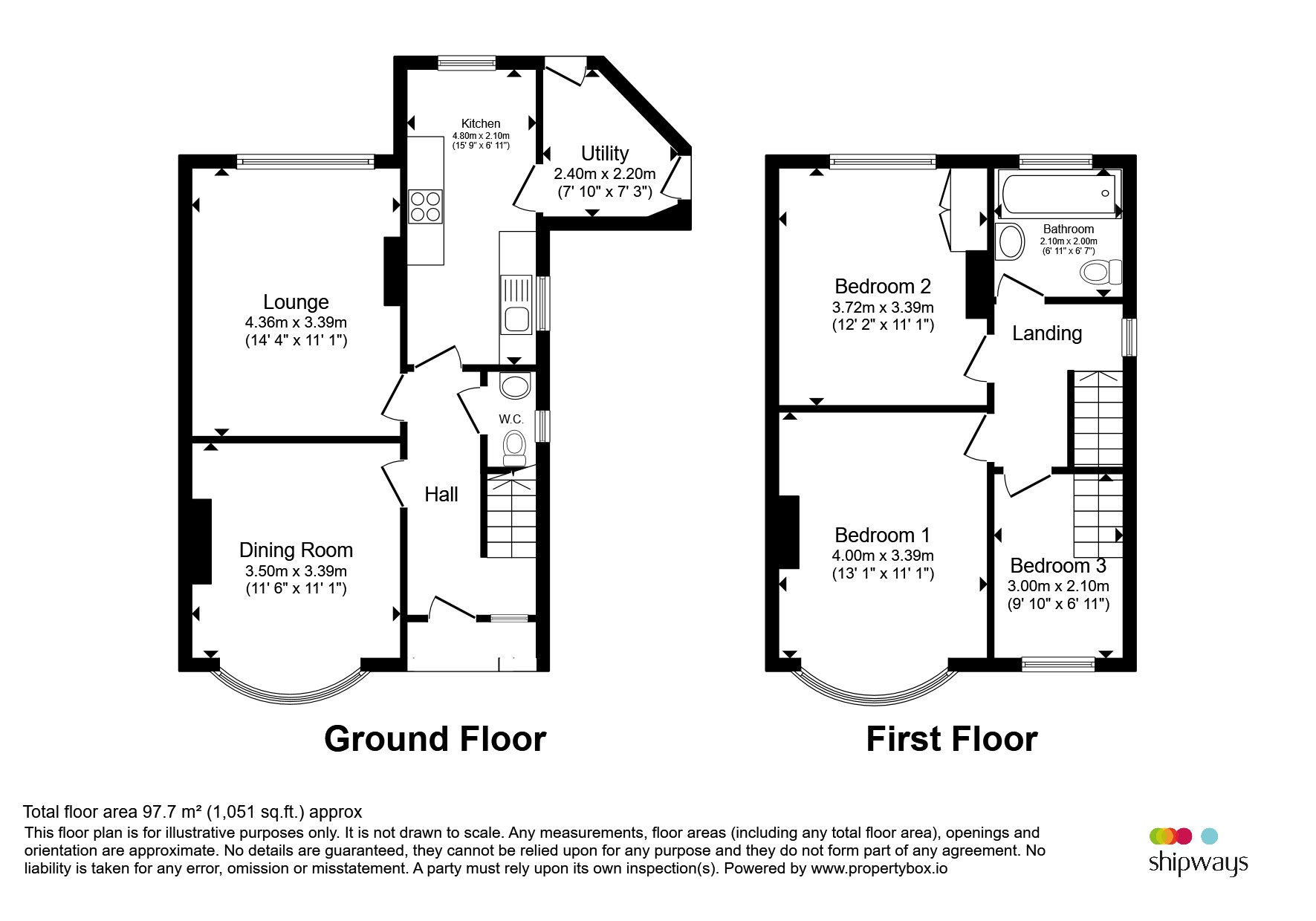 1, Forest Road, Dudley floorplan