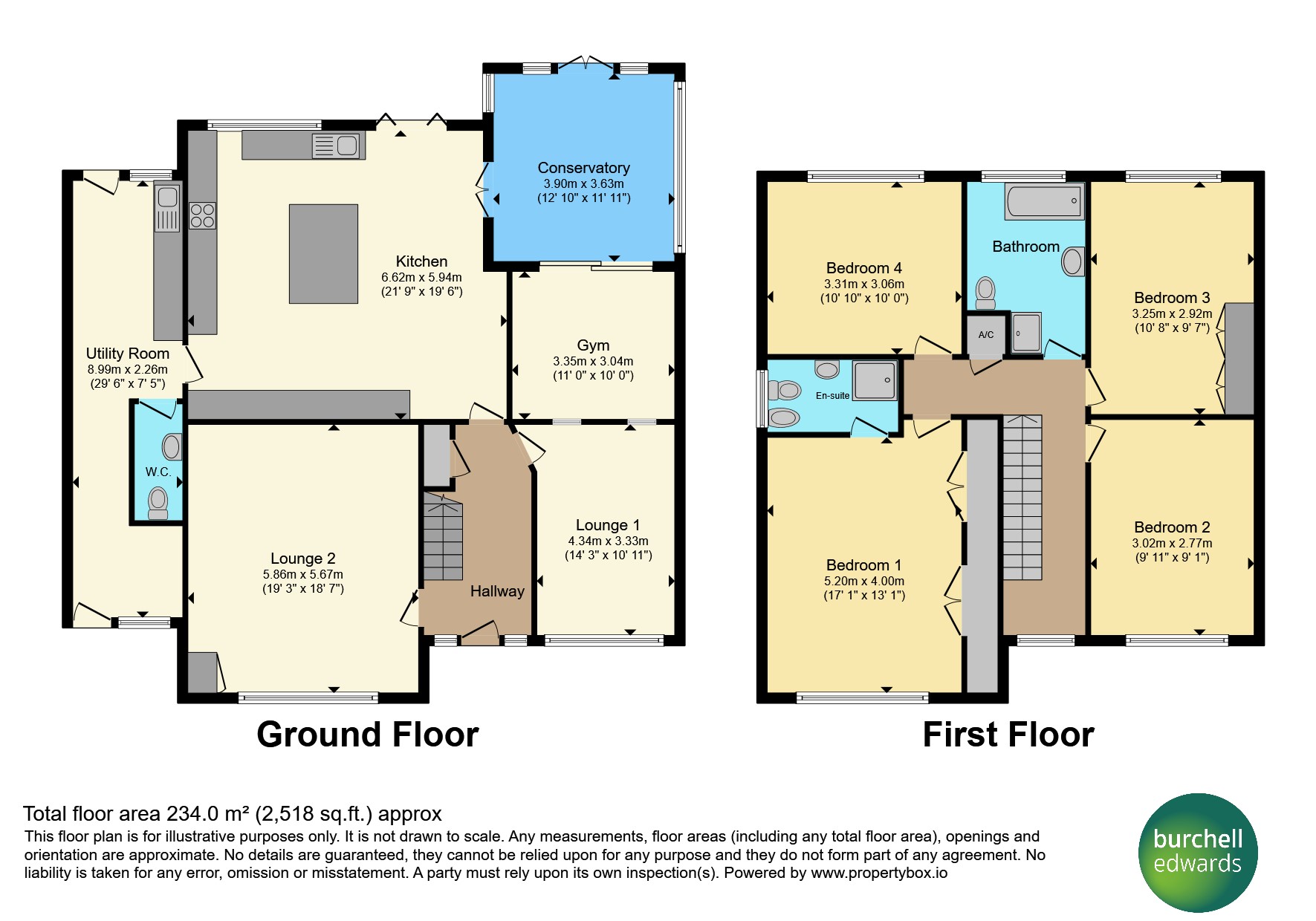 Karibu, Rectory Lane, BIRMINGHAM floorplan