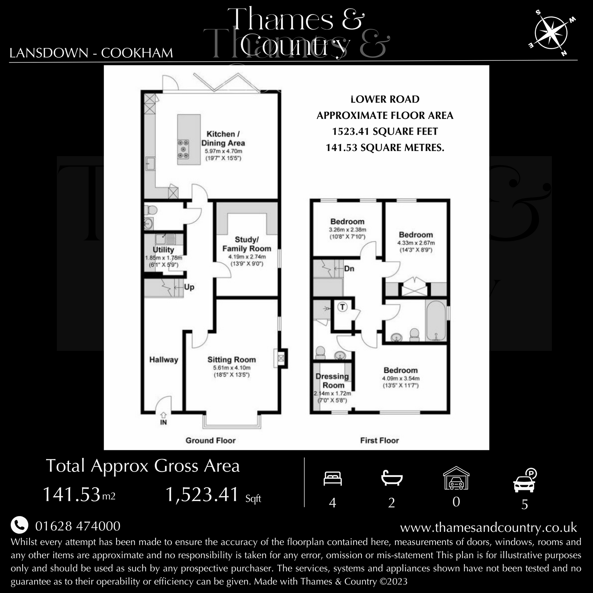 Lansdowne, Maidenhead floorplan