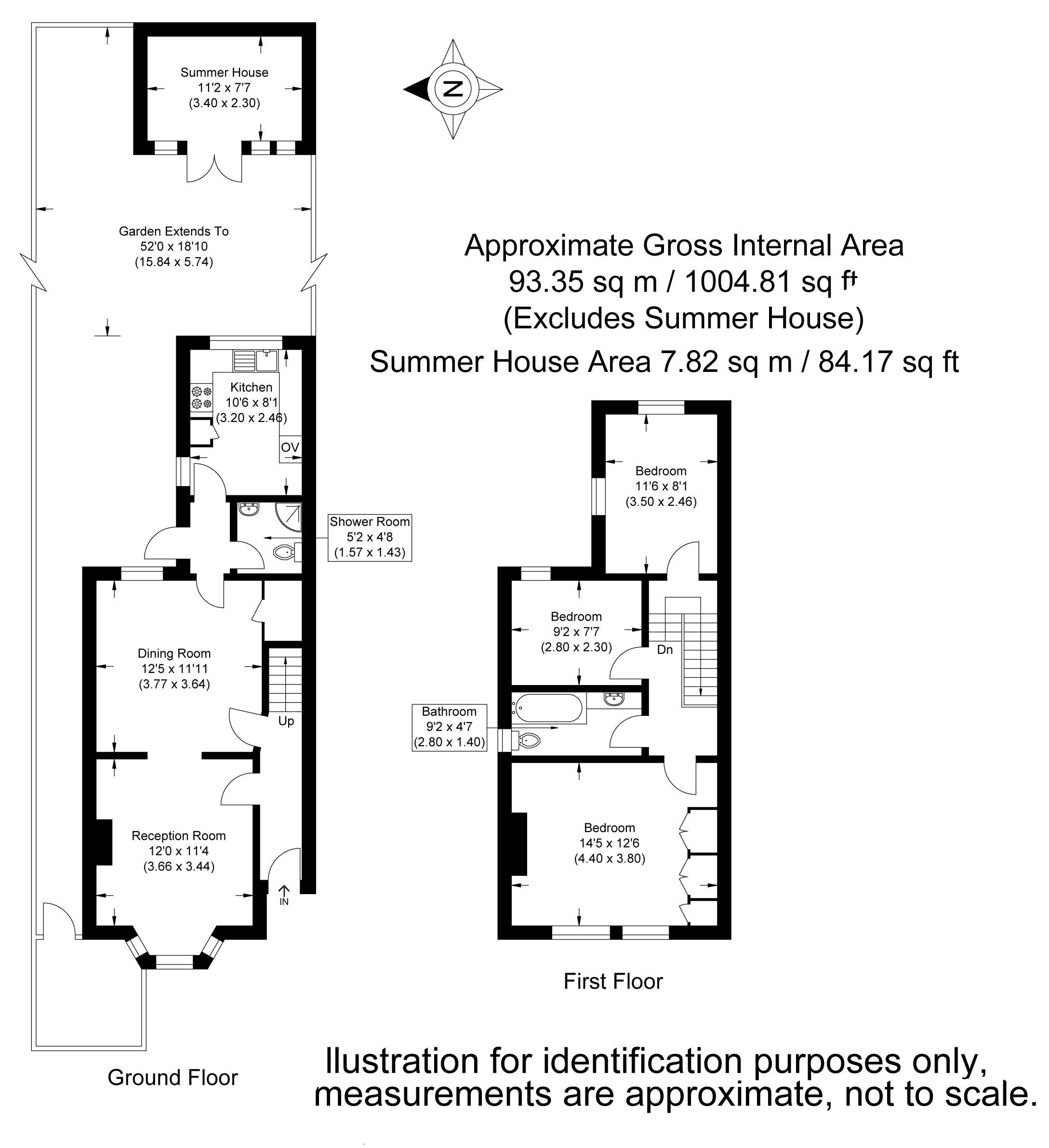 16, Coleridge Road, London floorplan