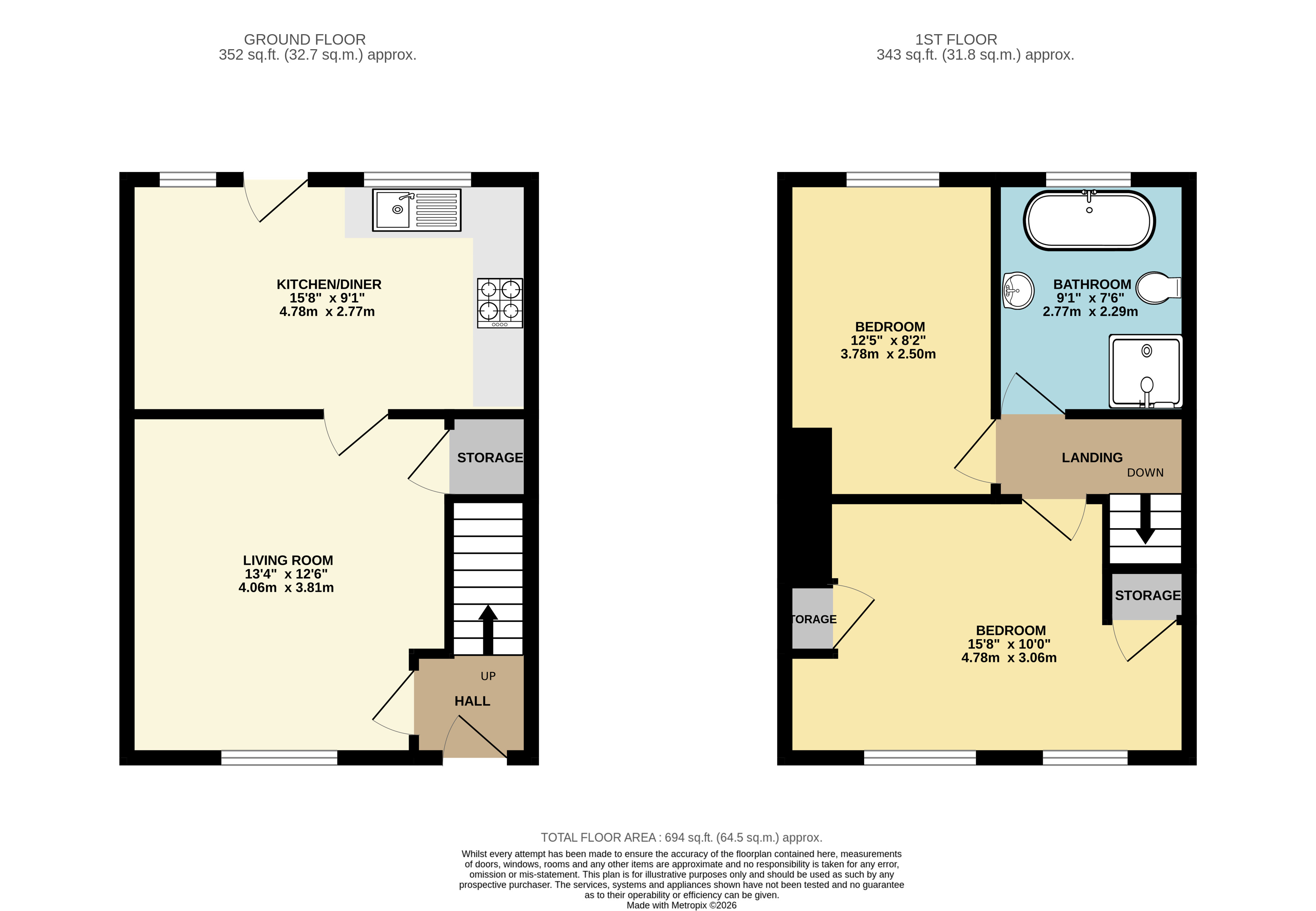 Ringwood Crescent, Bristol floorplan