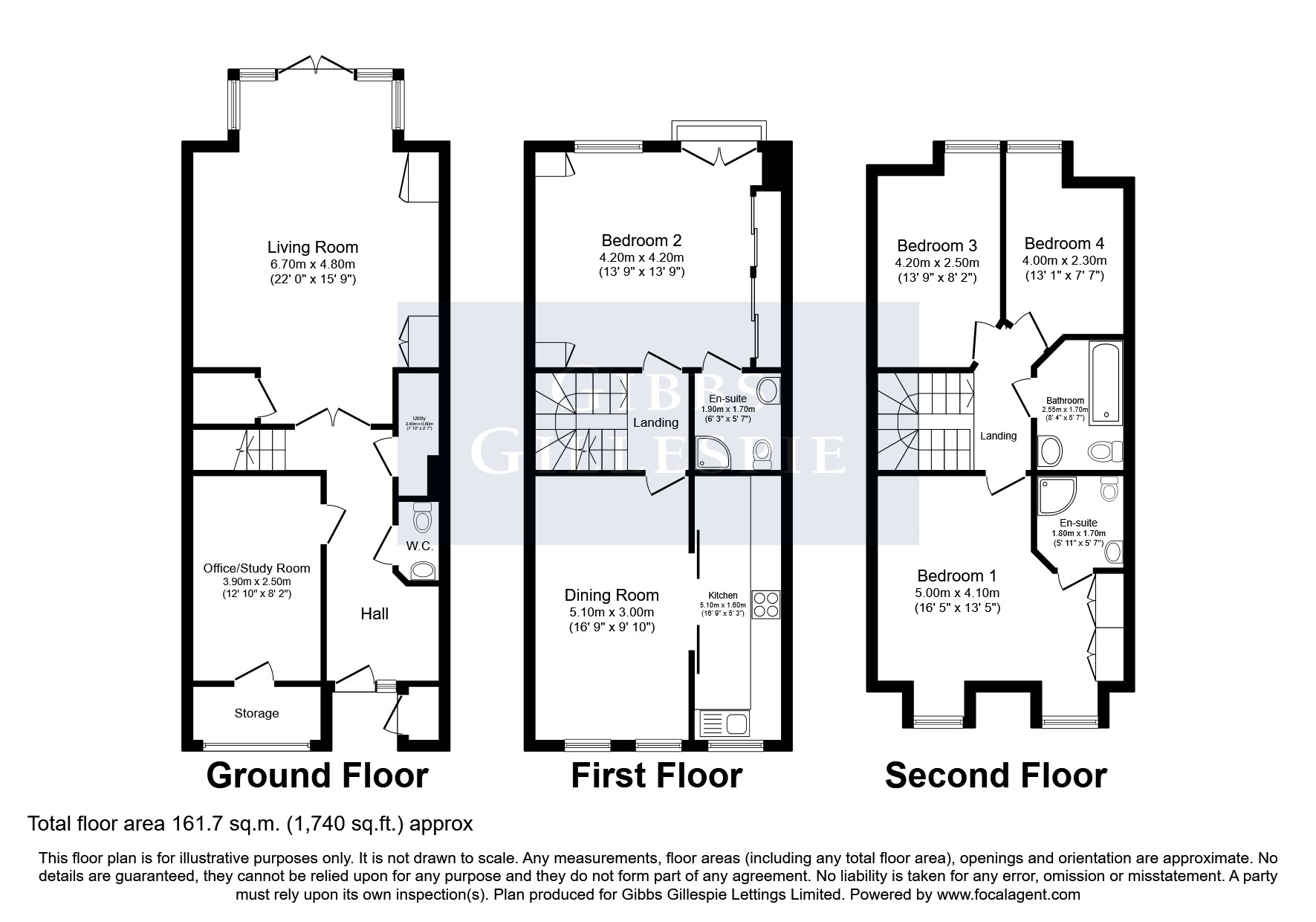 45, Reginald Road, Northwood floorplan