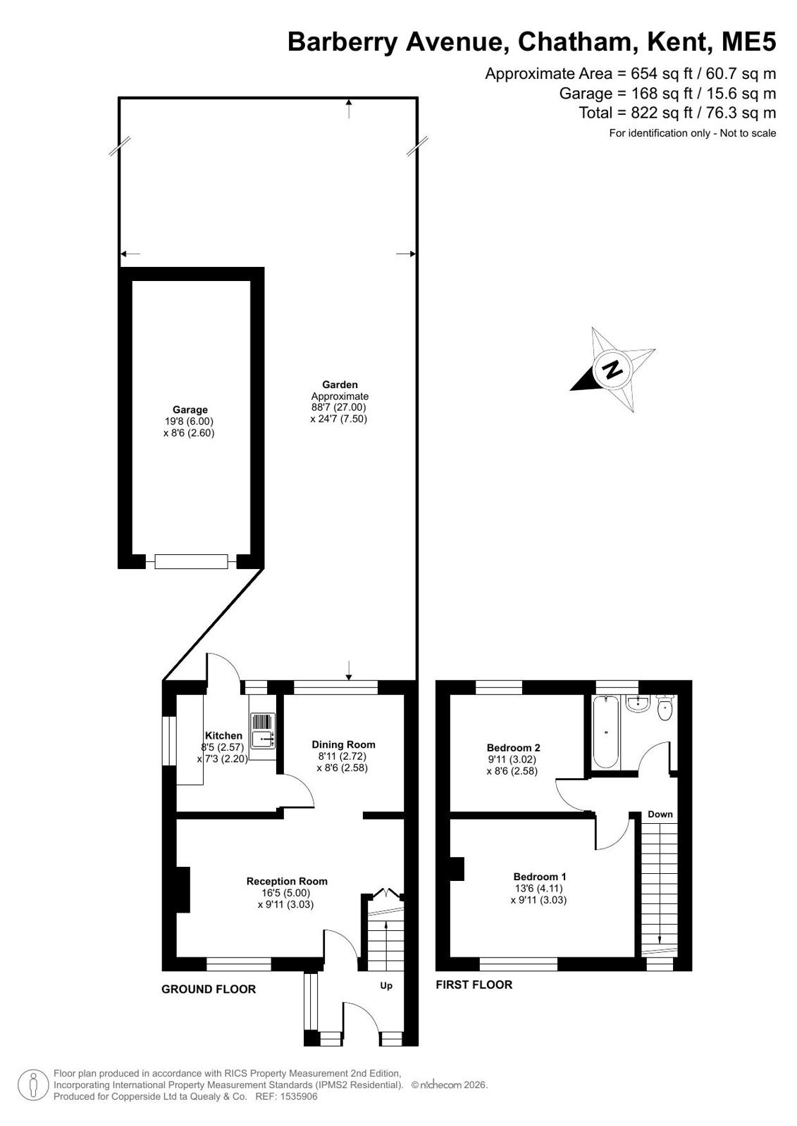 Barberry Avenue, Kent floorplan