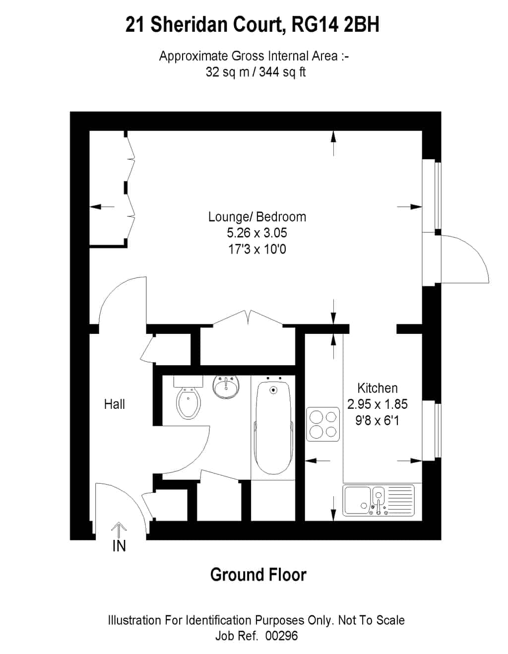1 Bedrooms Studio for sale in London Road, Newbury RG14