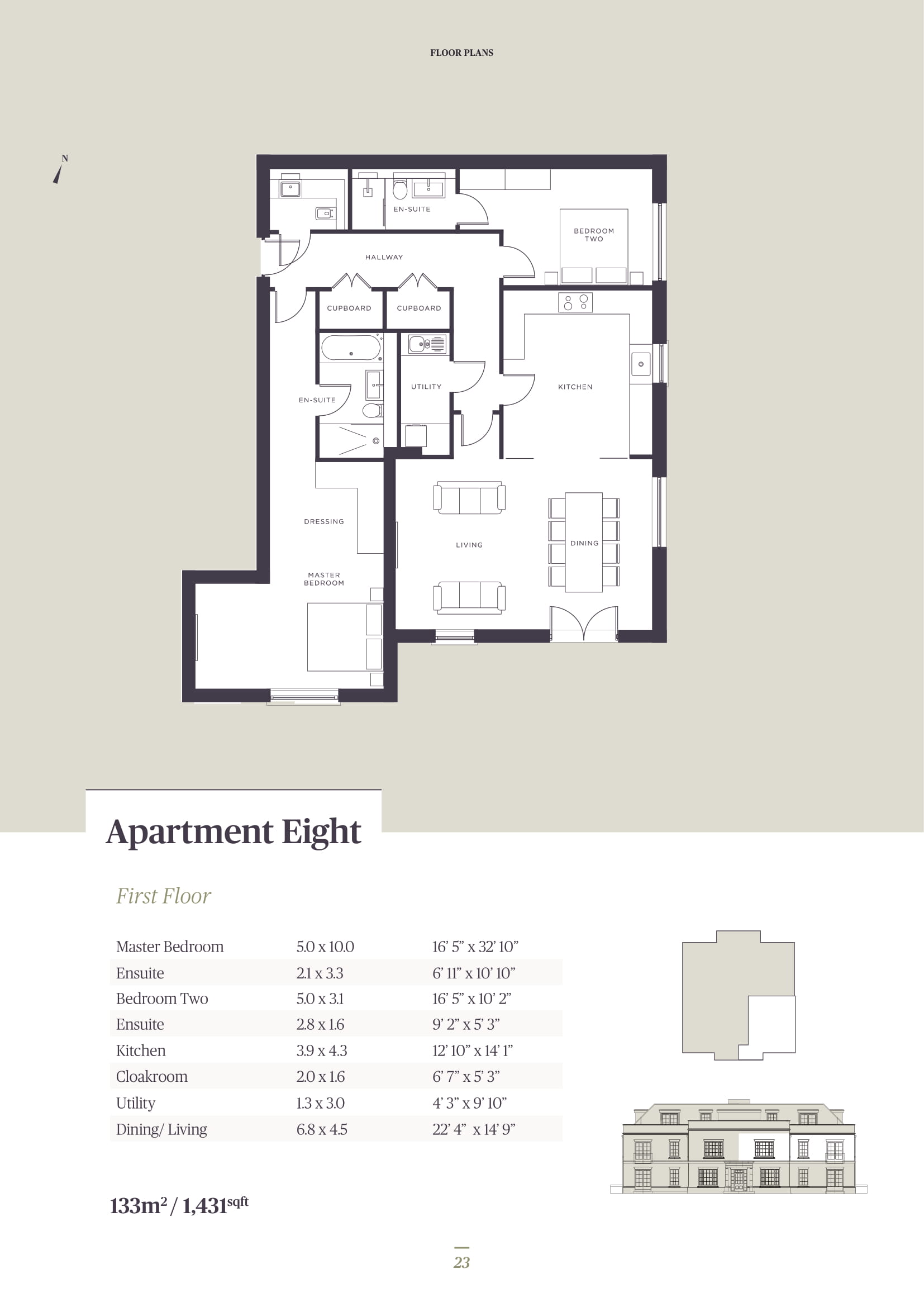 Newland Heights, Newland Heights, Radlett floorplan