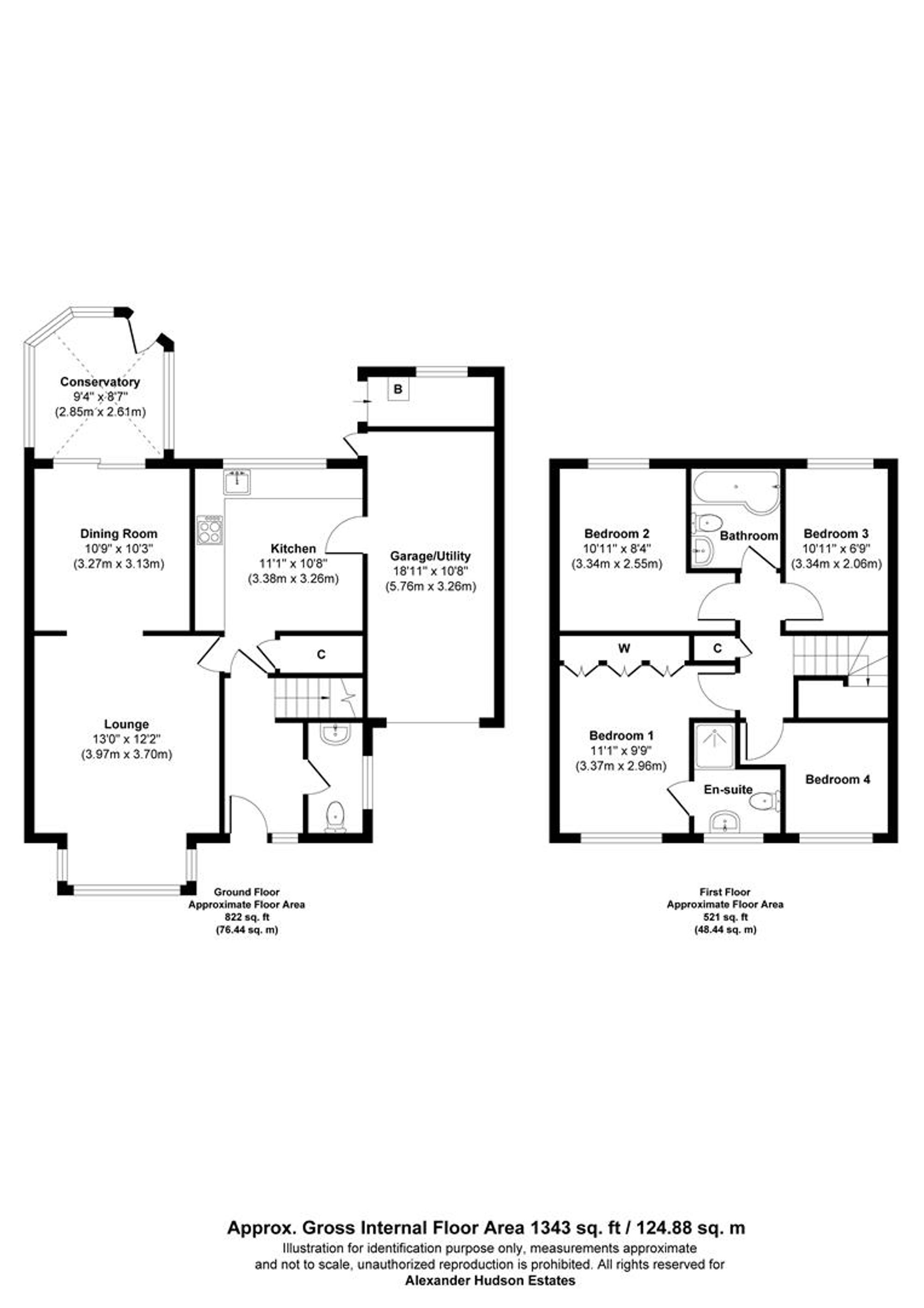 38 Mount Close, Newcastle Upon Tyne floorplan