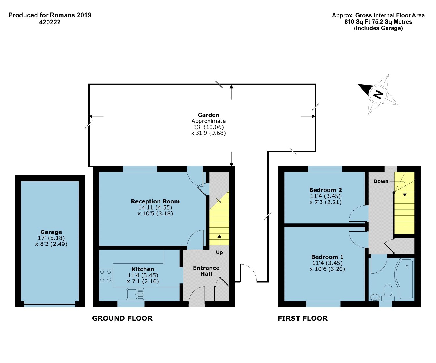 2 Bedrooms End terrace house for sale in Elora Road, High Wycombe, Buckinghamshire HP13