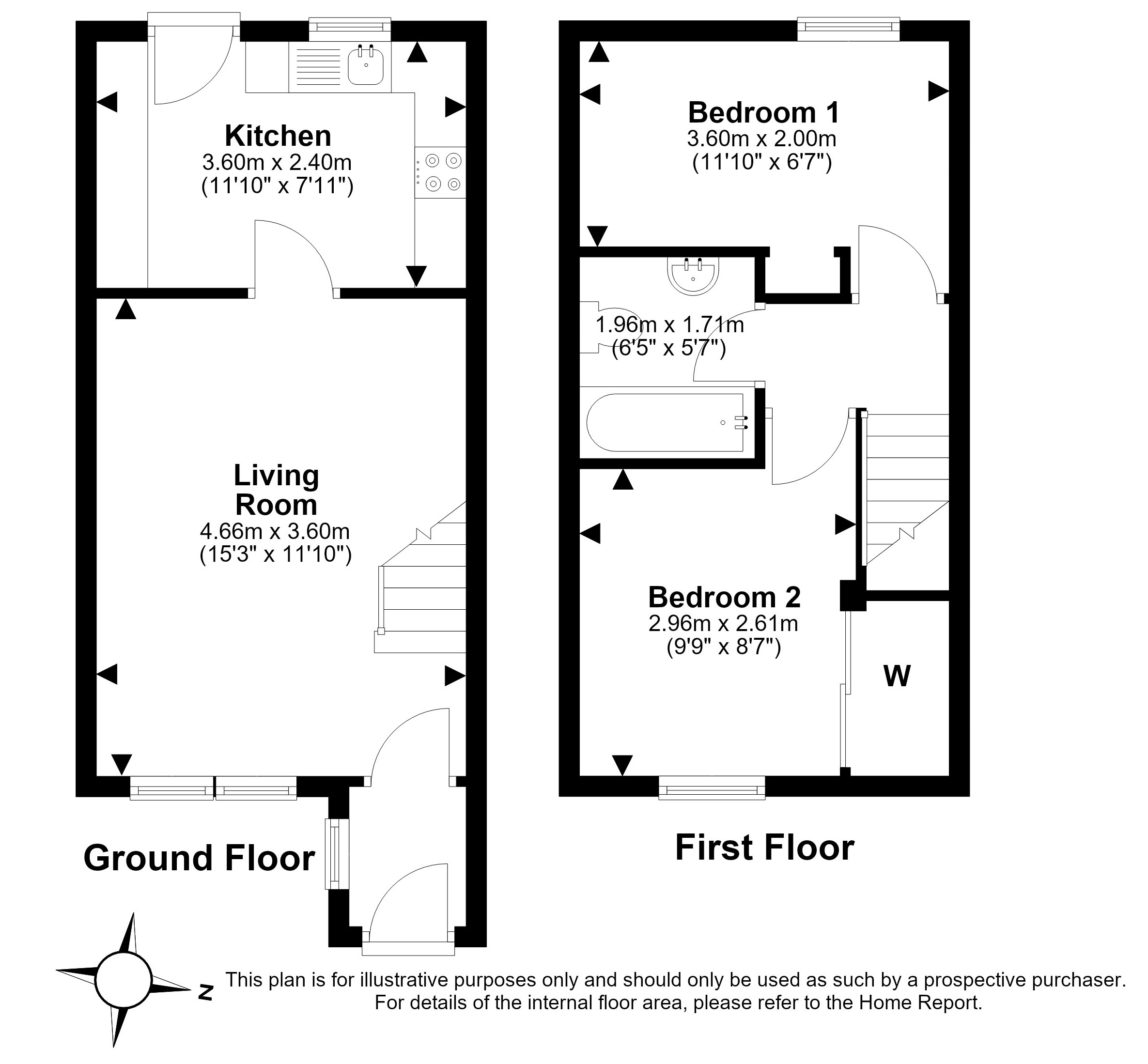 5, Vexhim Park, Duddingston, Edinburgh floorplan