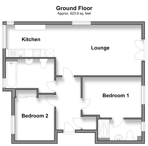 Hawley Drive Leybourne, West Malling floorplan