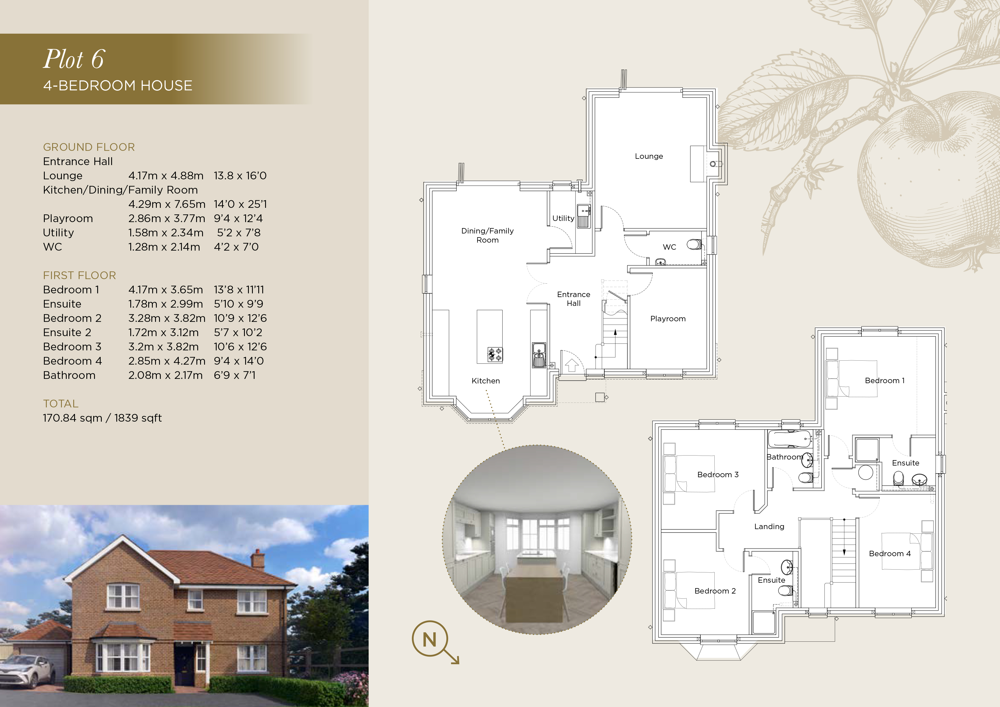 6, The Orchards, East Sussex floorplan