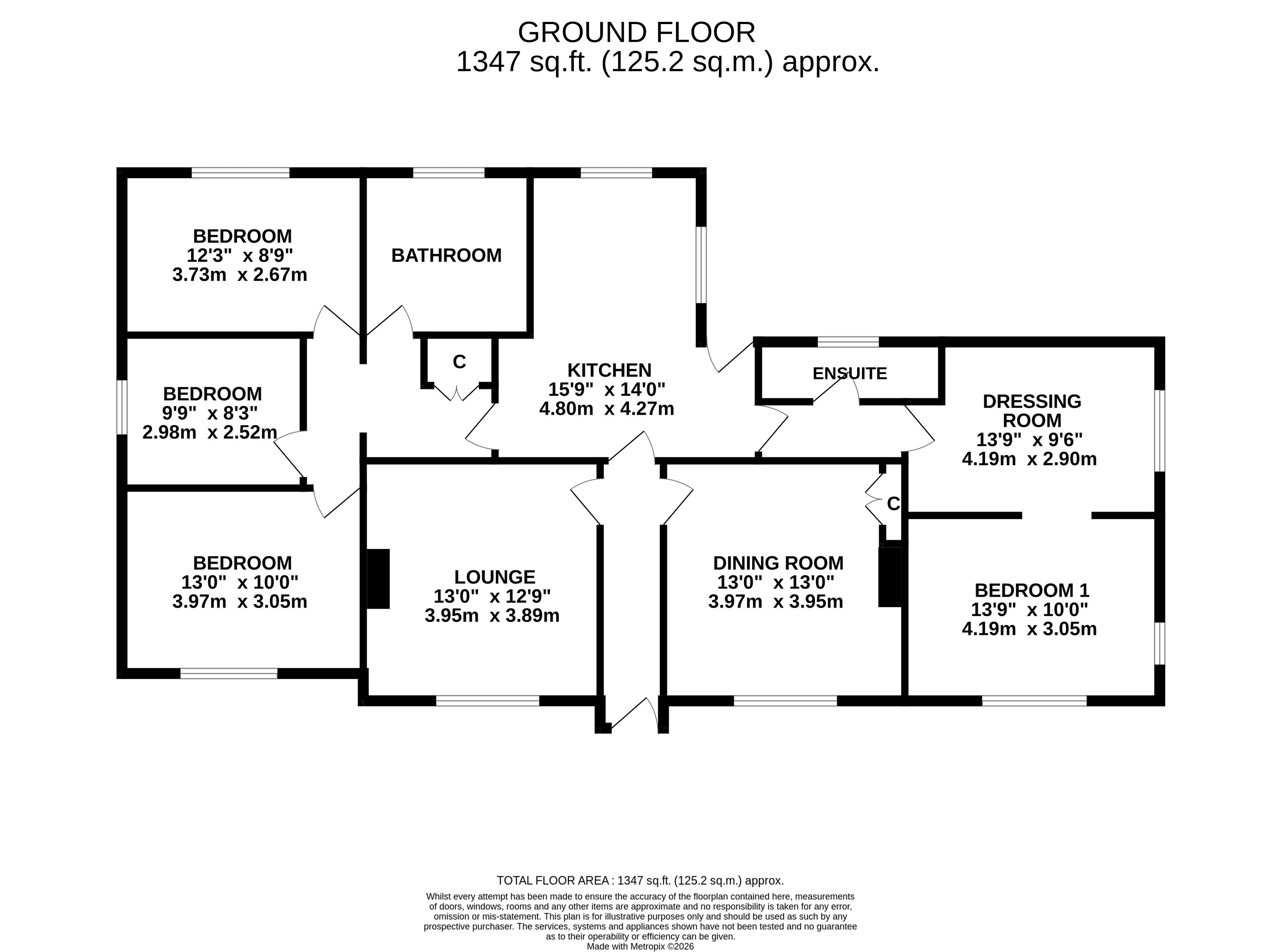 Dalegarth,, Hawkswick, Skipton floorplan