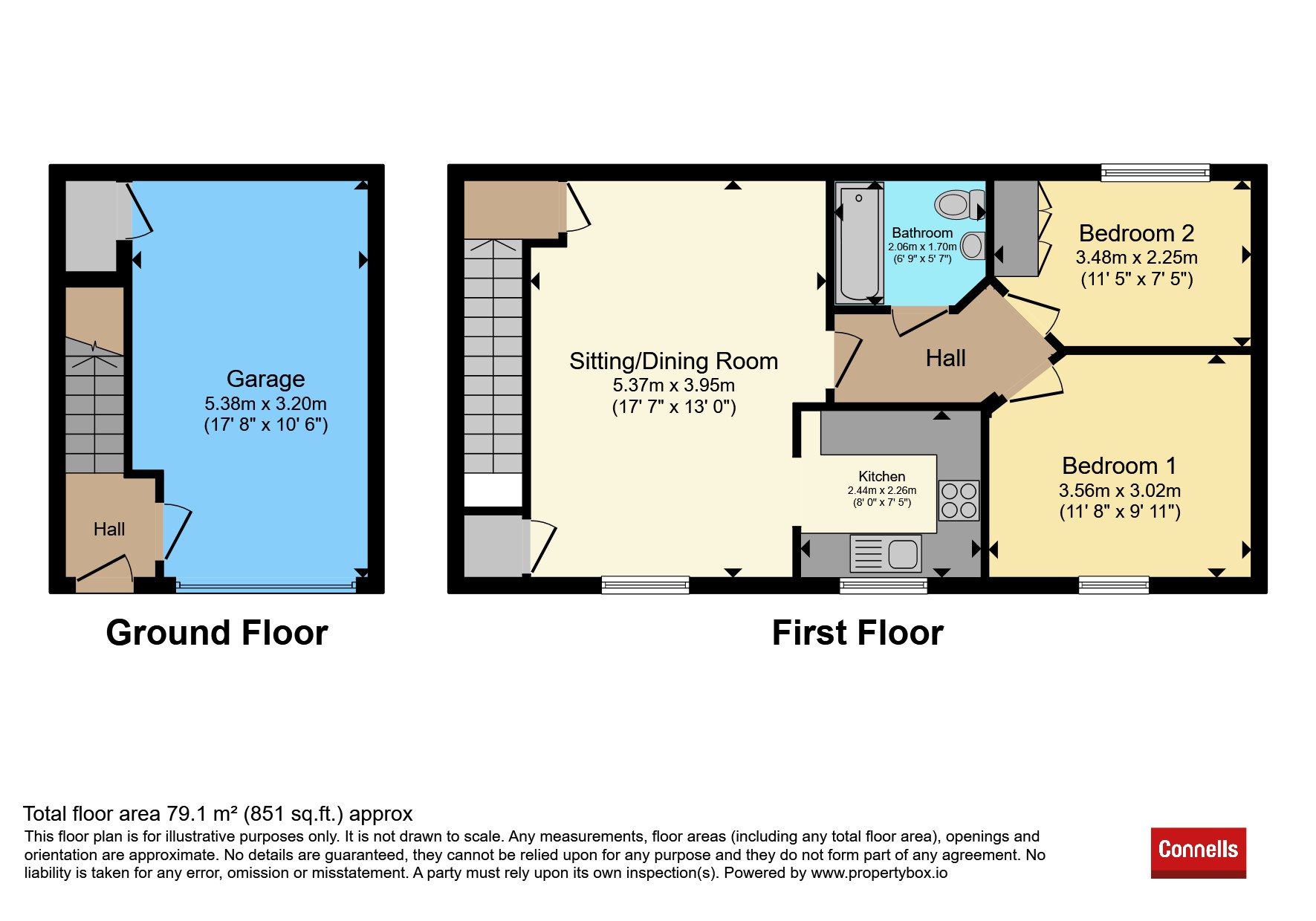 2, Poppy Terrace, Carterton floorplan