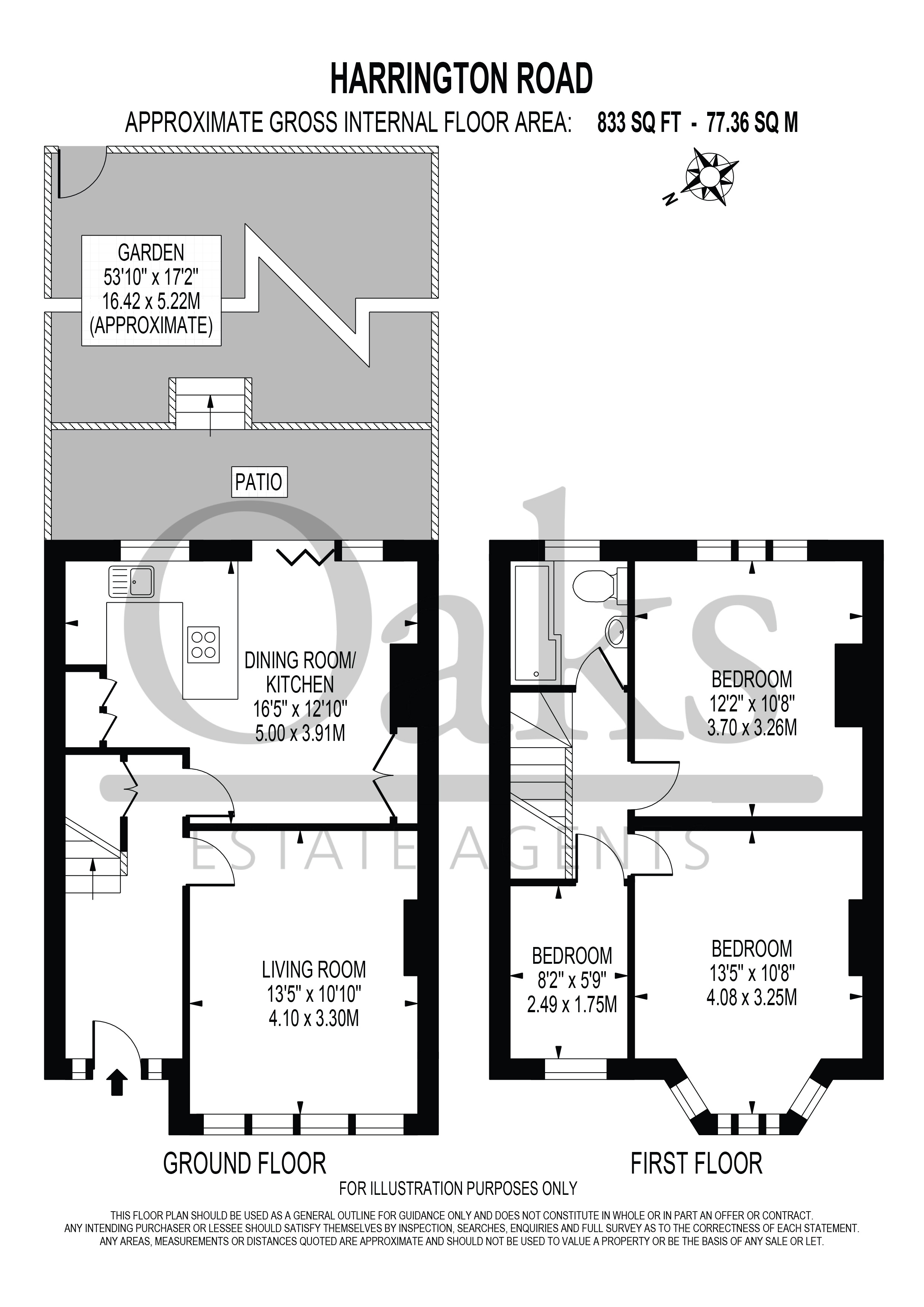 218, Harrington Road, London floorplan