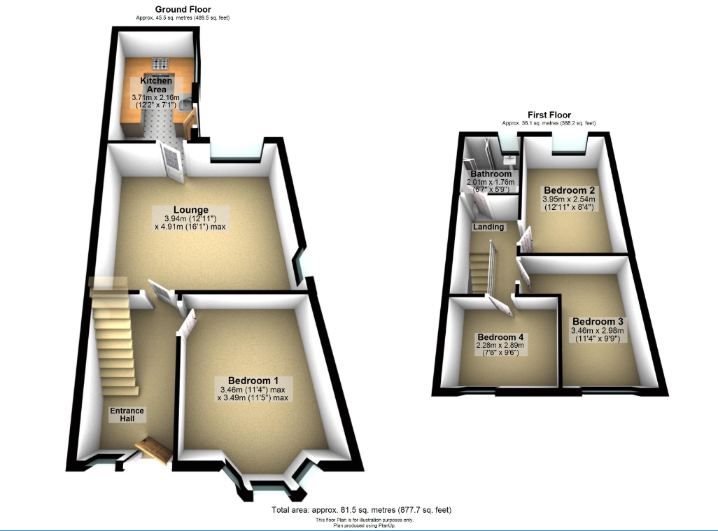 4 Bedrooms Terraced house to rent in Burscough Street, Ormskirk L39