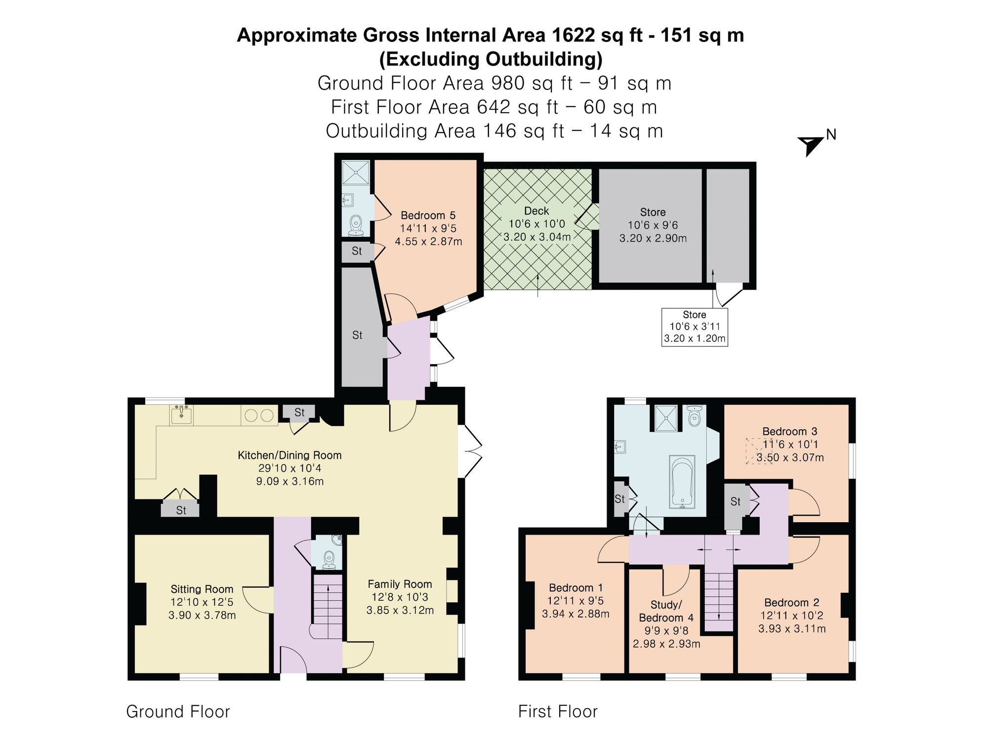 Rose Villa Church Lane, Chipping Norton floorplan