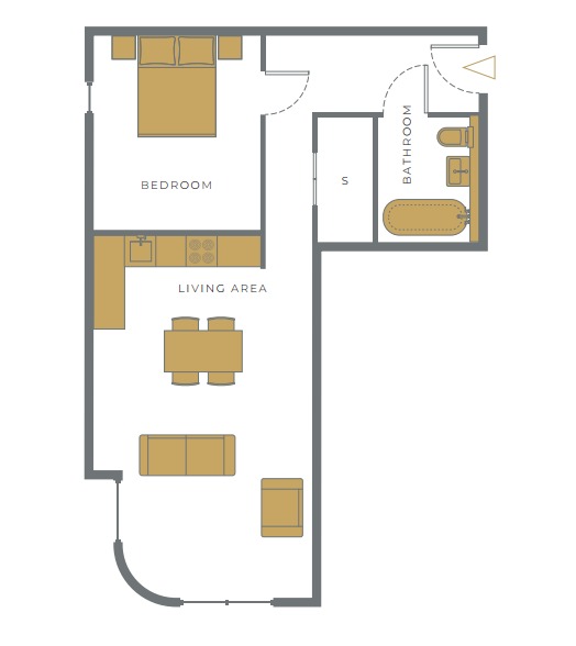 Rox, Brighton floorplan