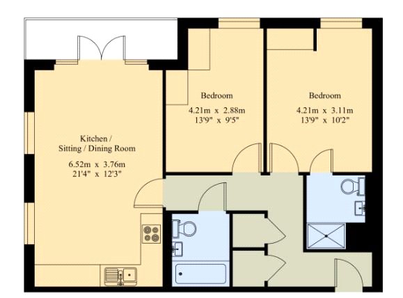 Ackers Drive, Ebbsfleet Valley floorplan