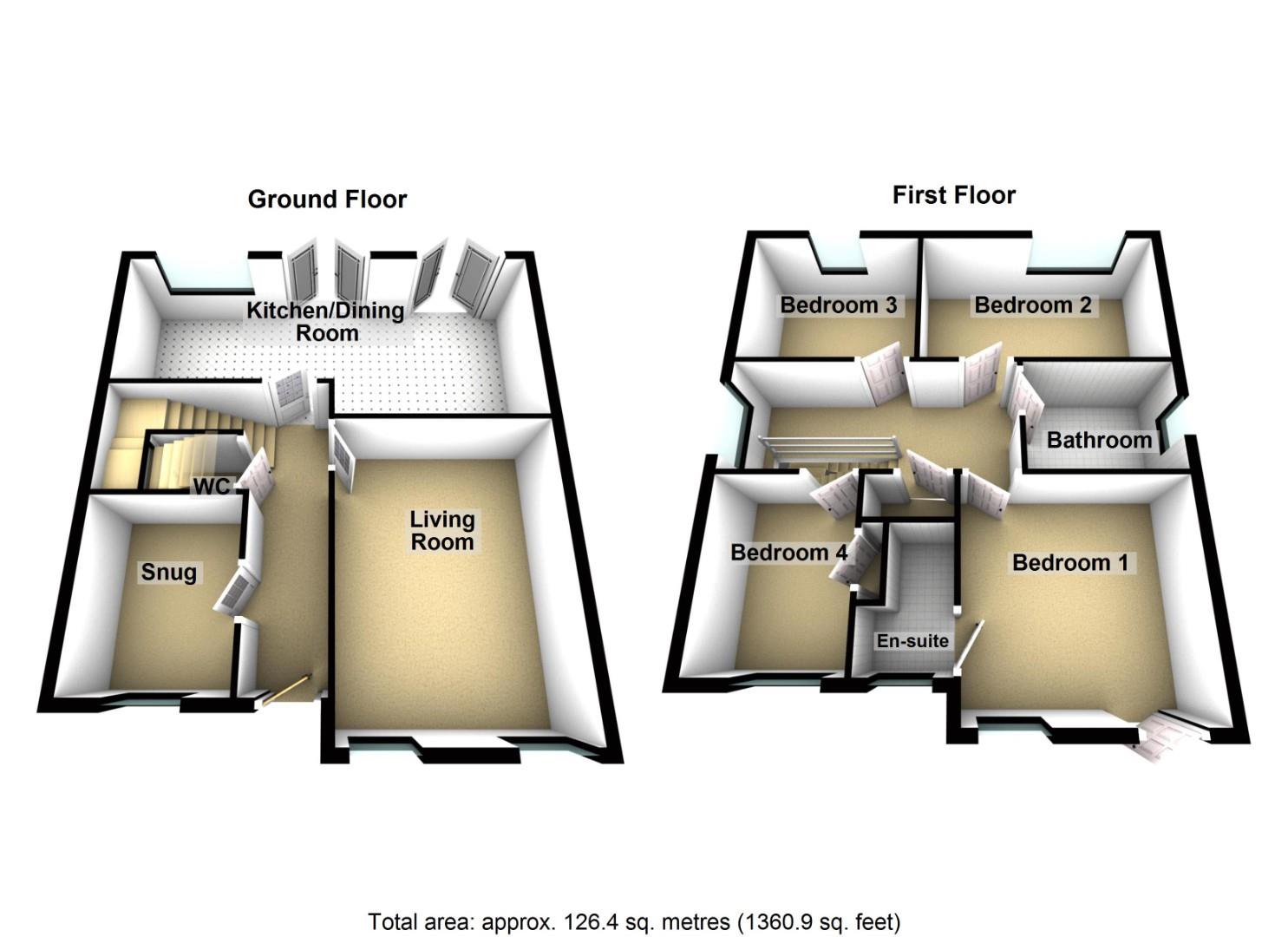 10, Hunter Grove, Wallsend floorplan