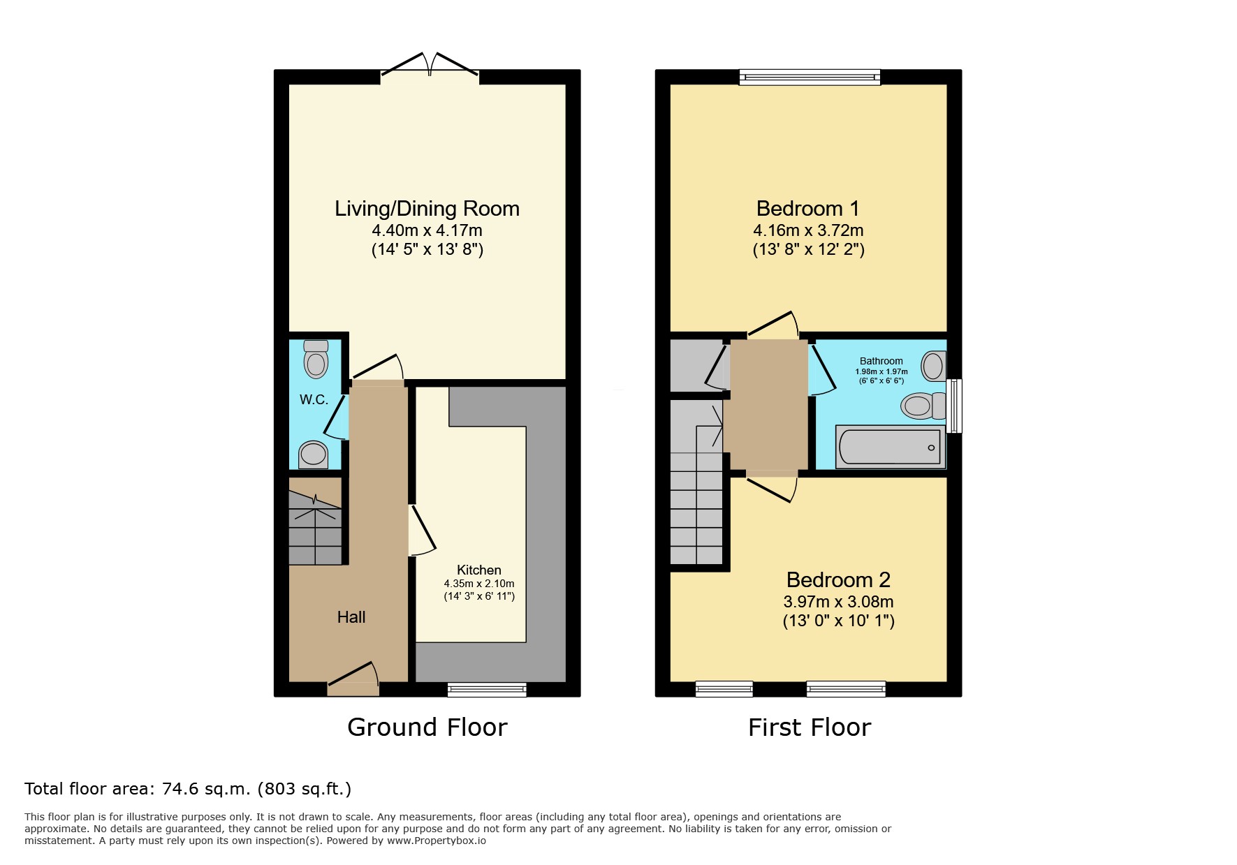 2 Garden Crescent, Nuneaton floorplan
