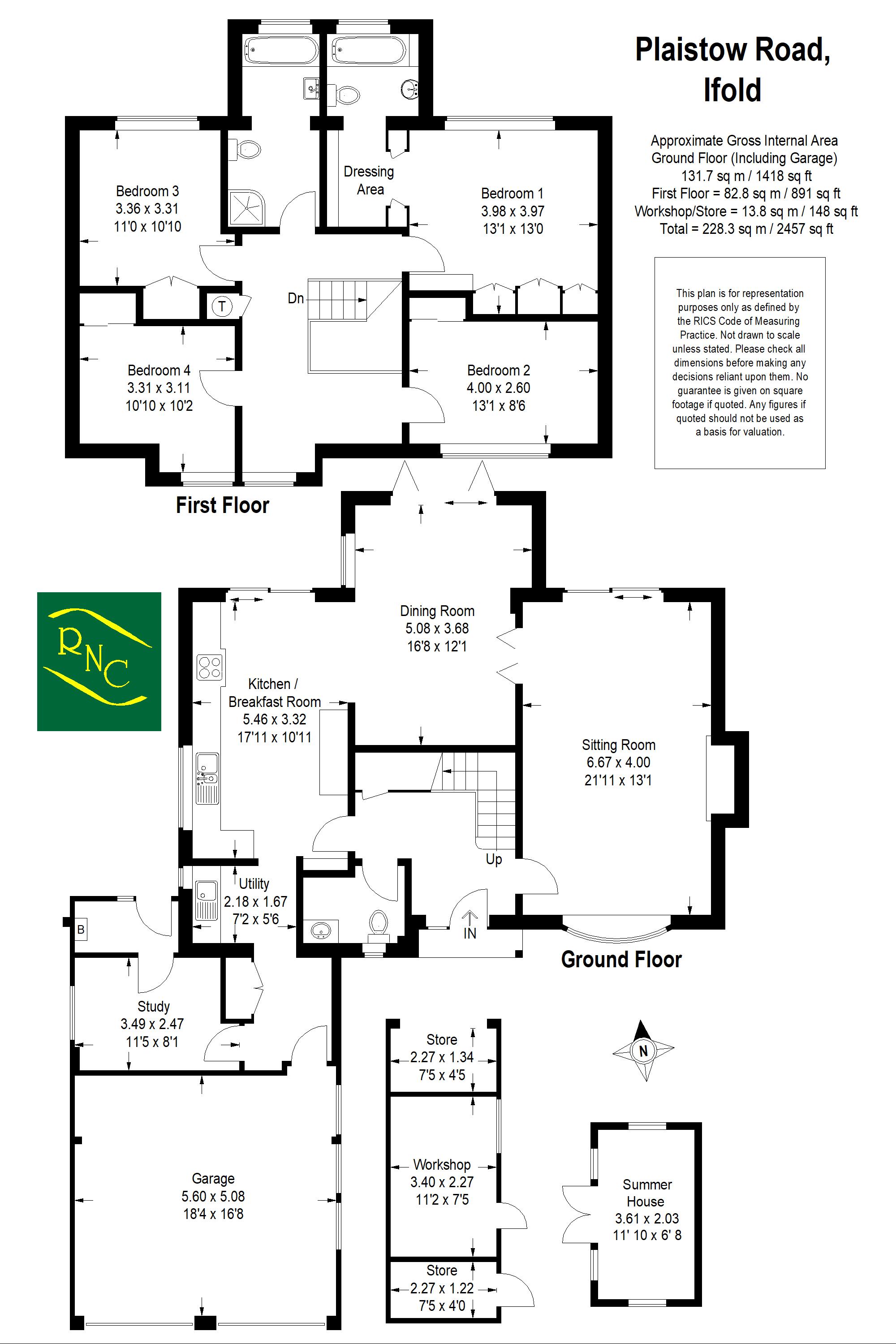 4 Bedrooms Detached house for sale in Plaistow Road, Loxwood, Billingshurst RH14