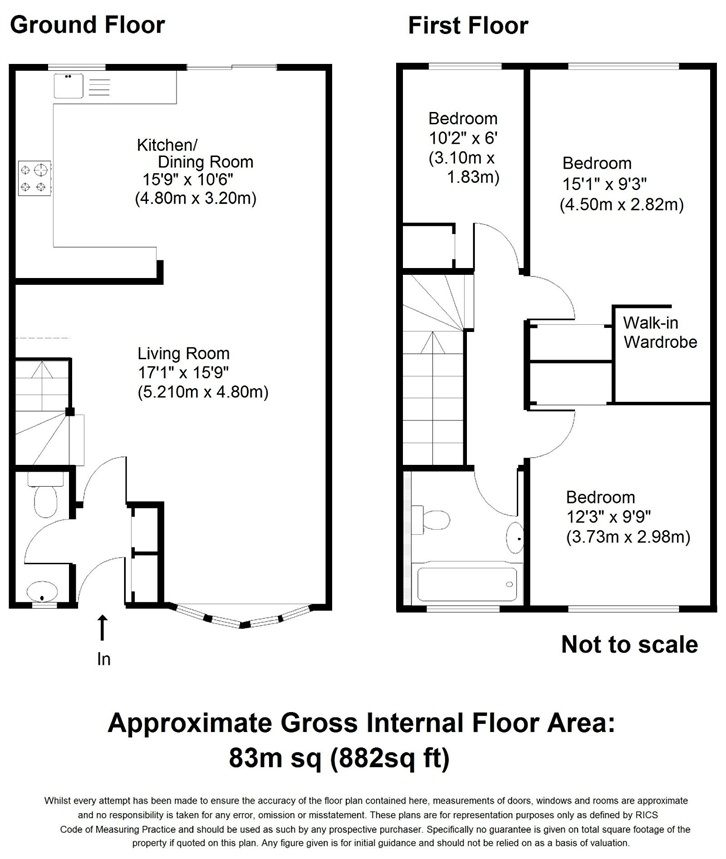 3 Bedrooms Terraced house for sale in Dunsmore Road, Walton-On-Thames, Surrey KT12