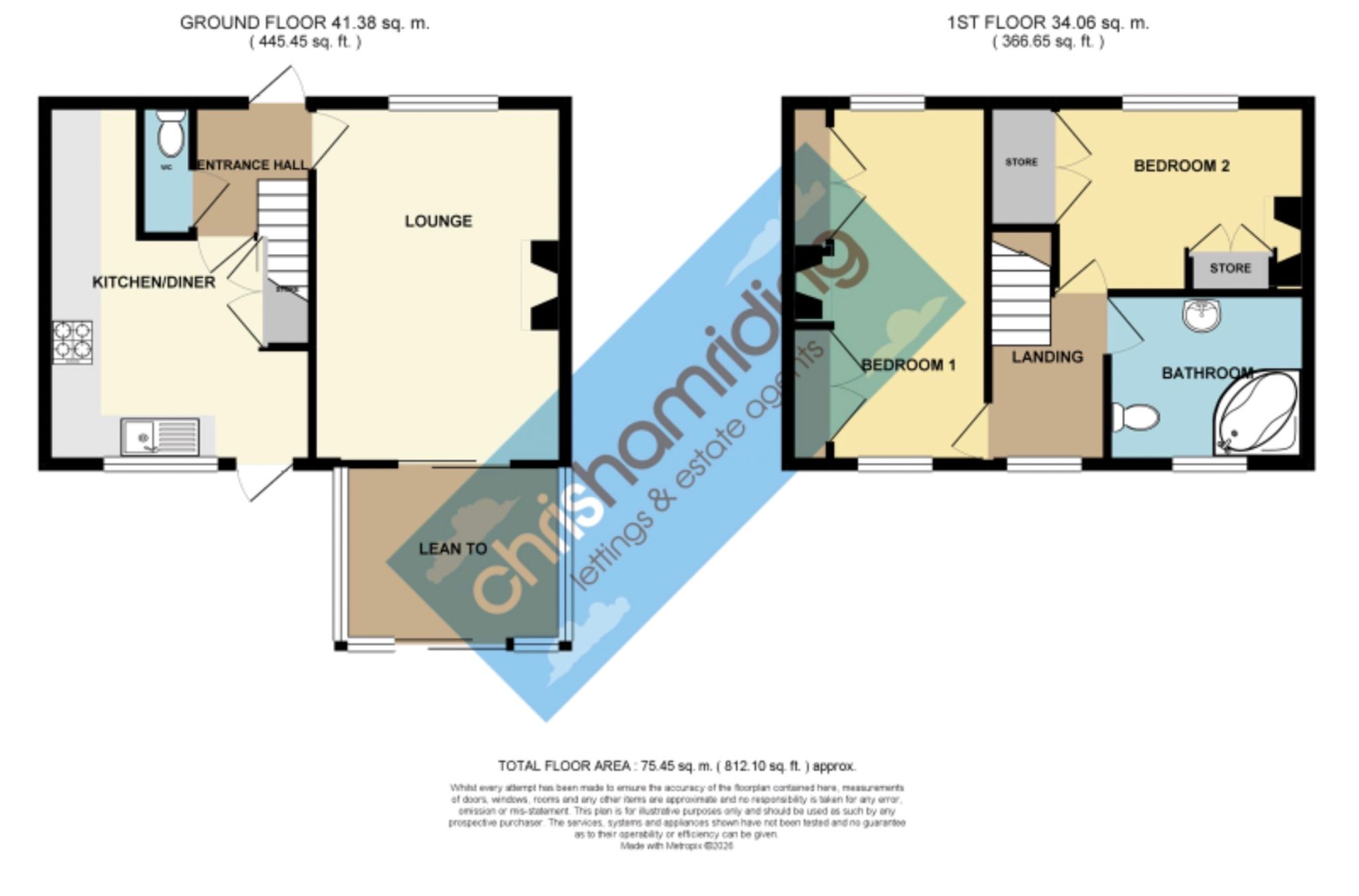 2 Kitfield Avenue, Middlewich floorplan