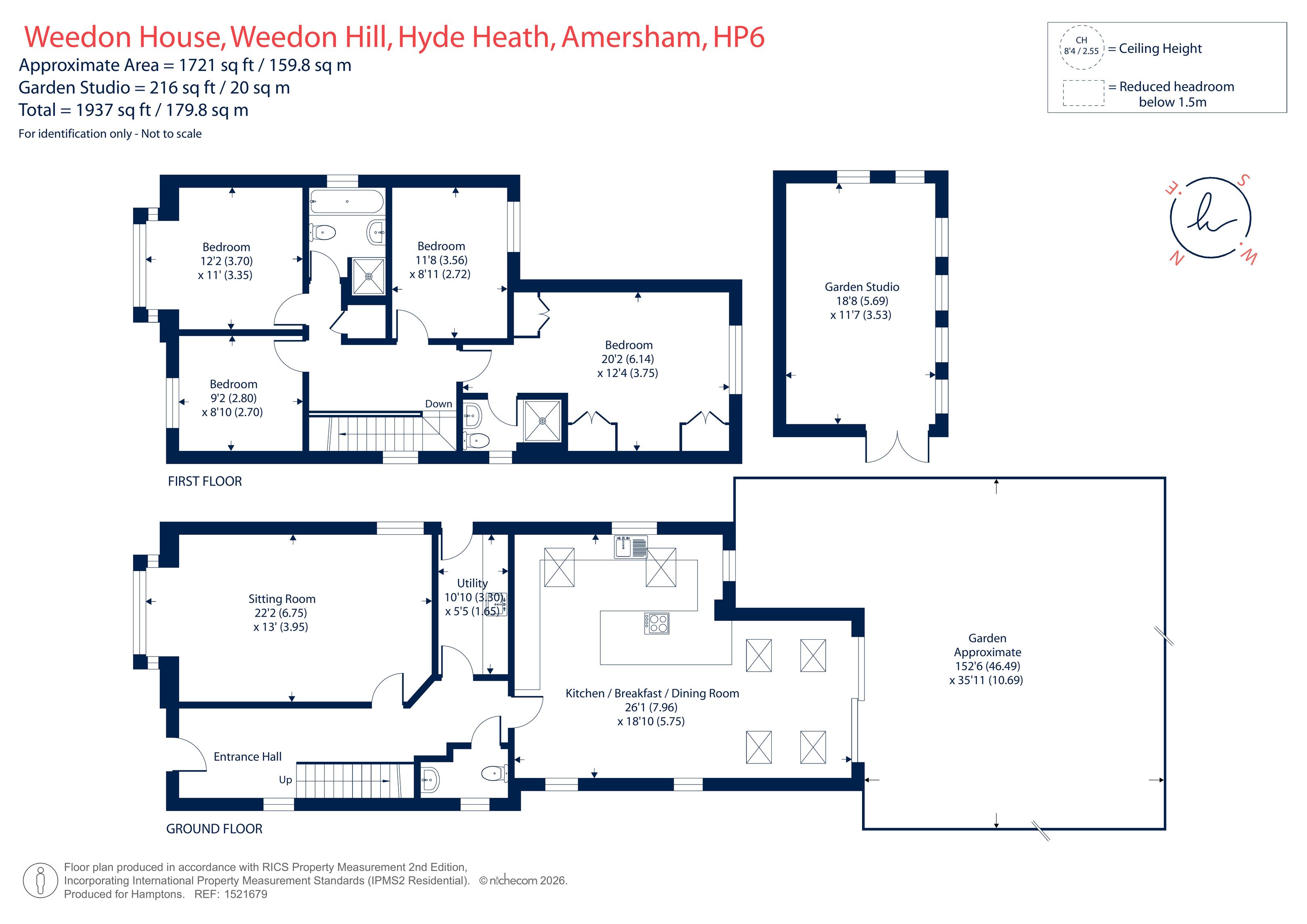 Weedon House, Weedon Hill, Amersham floorplan