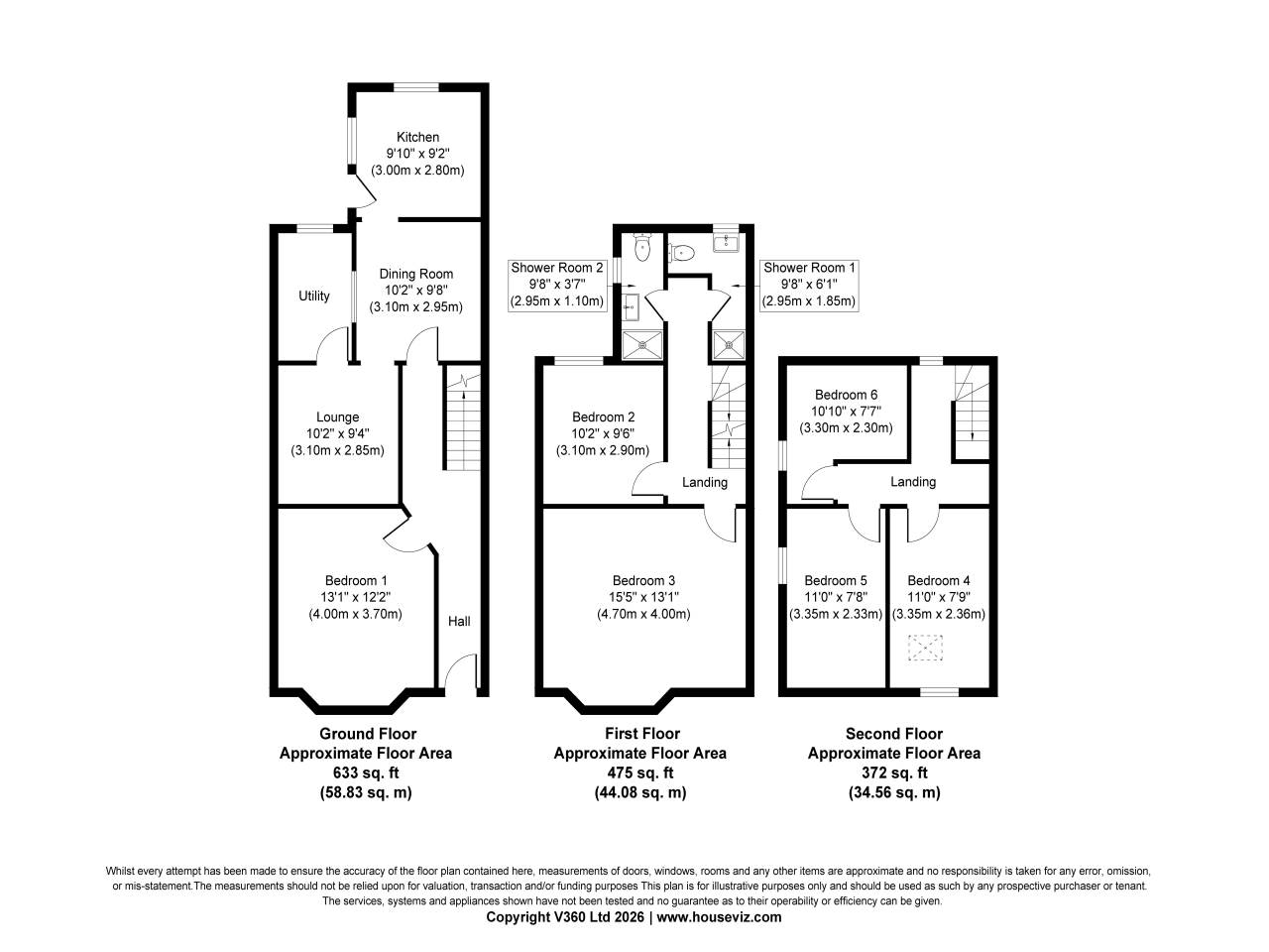 Magdalen Road, Exeter floorplan