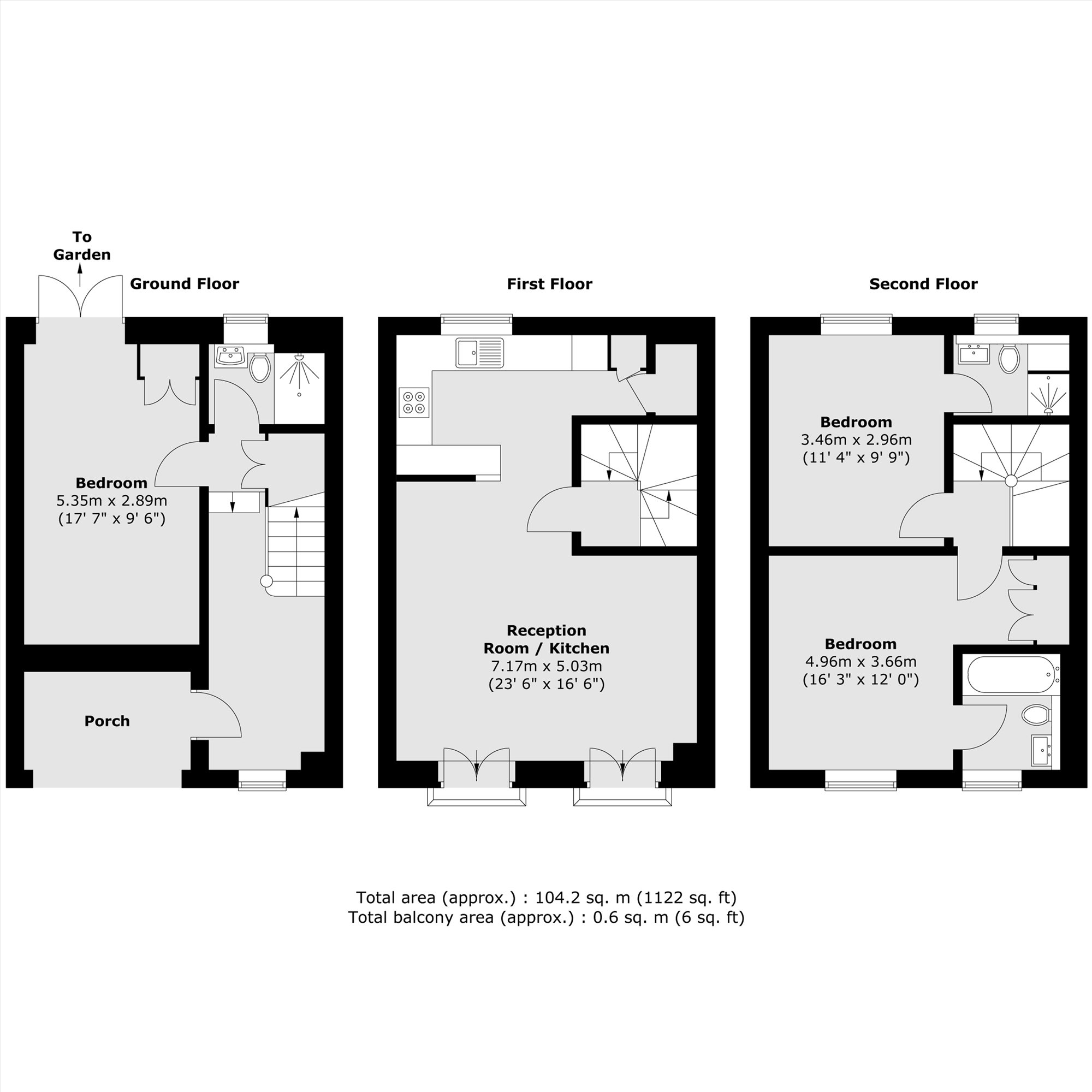 11, Maple Mews, London floorplan