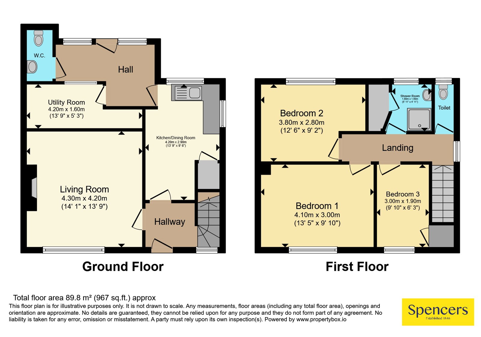 42, Paske Avenue, Leicester floorplan