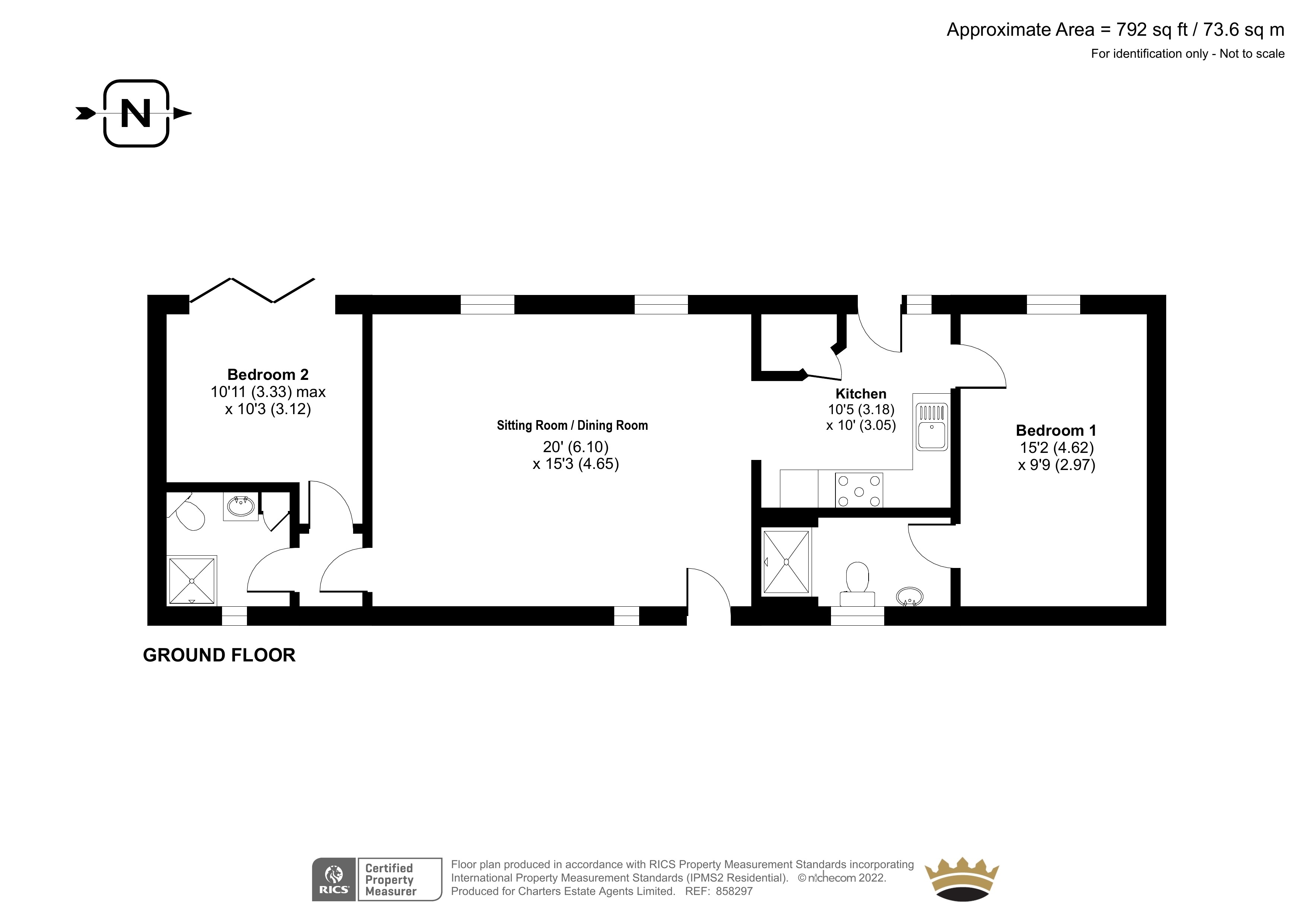 4 Monkwood Court,, Petersfield Road, Alresford floorplan