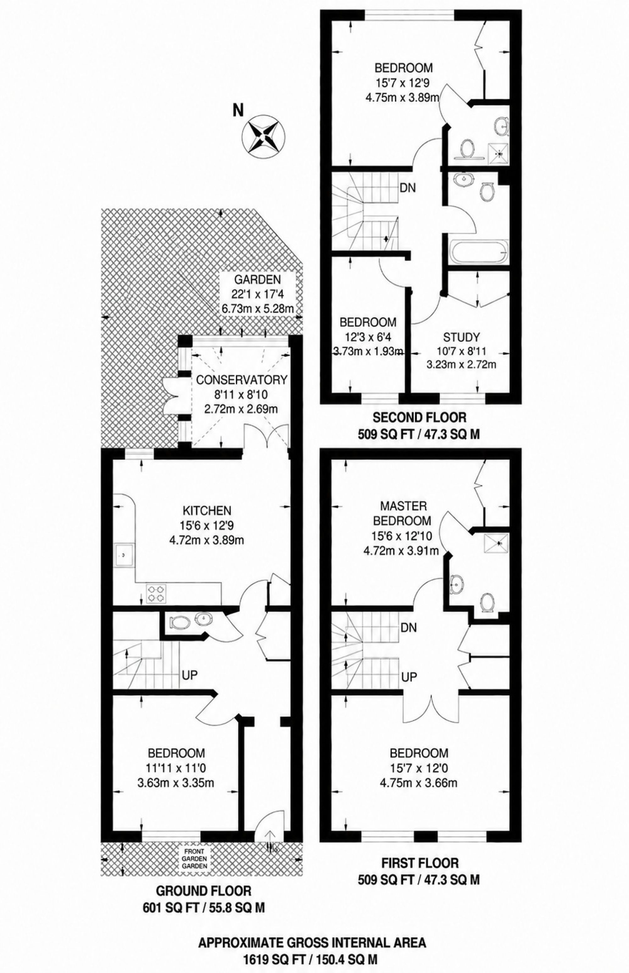 Harper Road, Harper Road ( 5 Bed 3 Bathroom), London floorplan