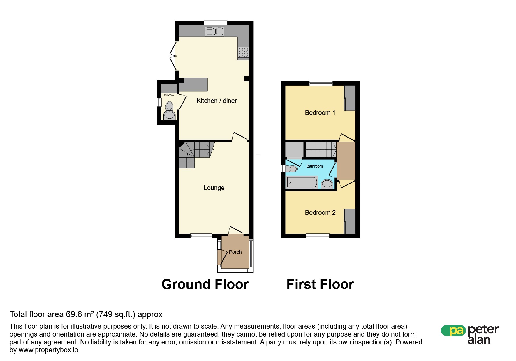 19, Maes Illtuds, Llantwit Major floorplan