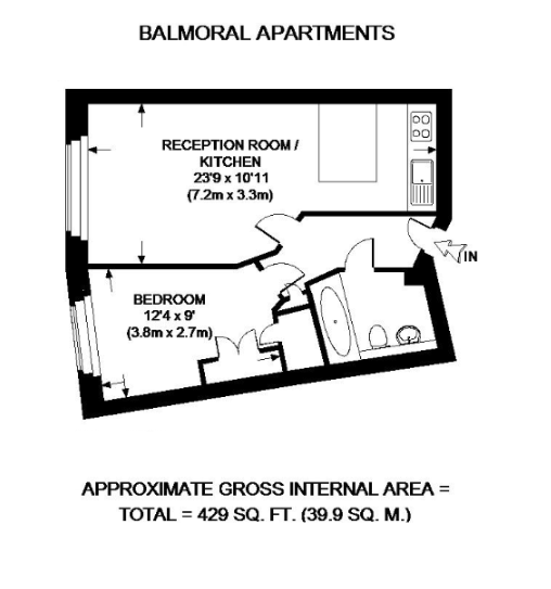 8001 2, Praed Street, London floorplan