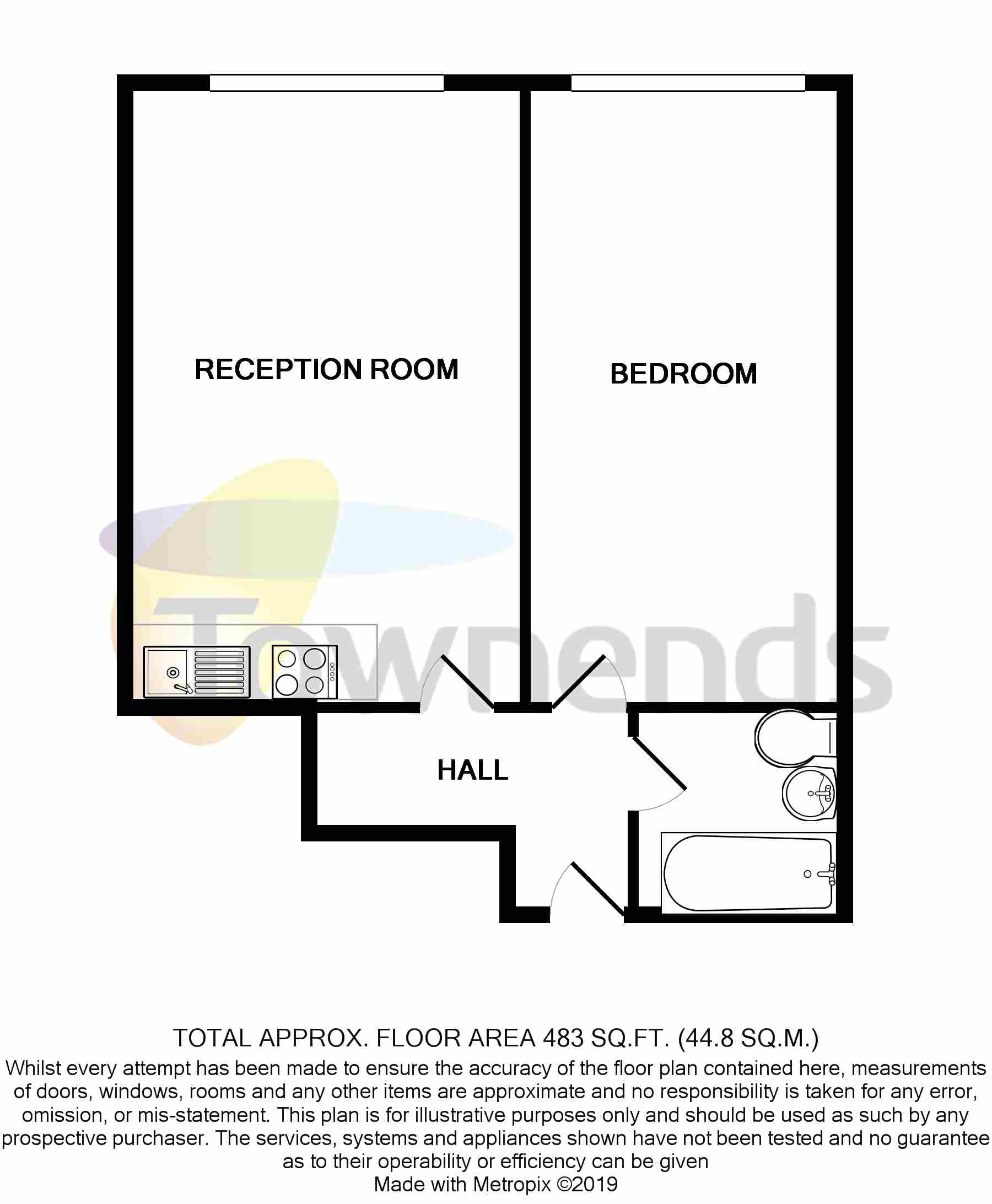 1 Bedrooms Flat to rent in Centrillion Point, 2 Masons Avenue, Croydon CR0