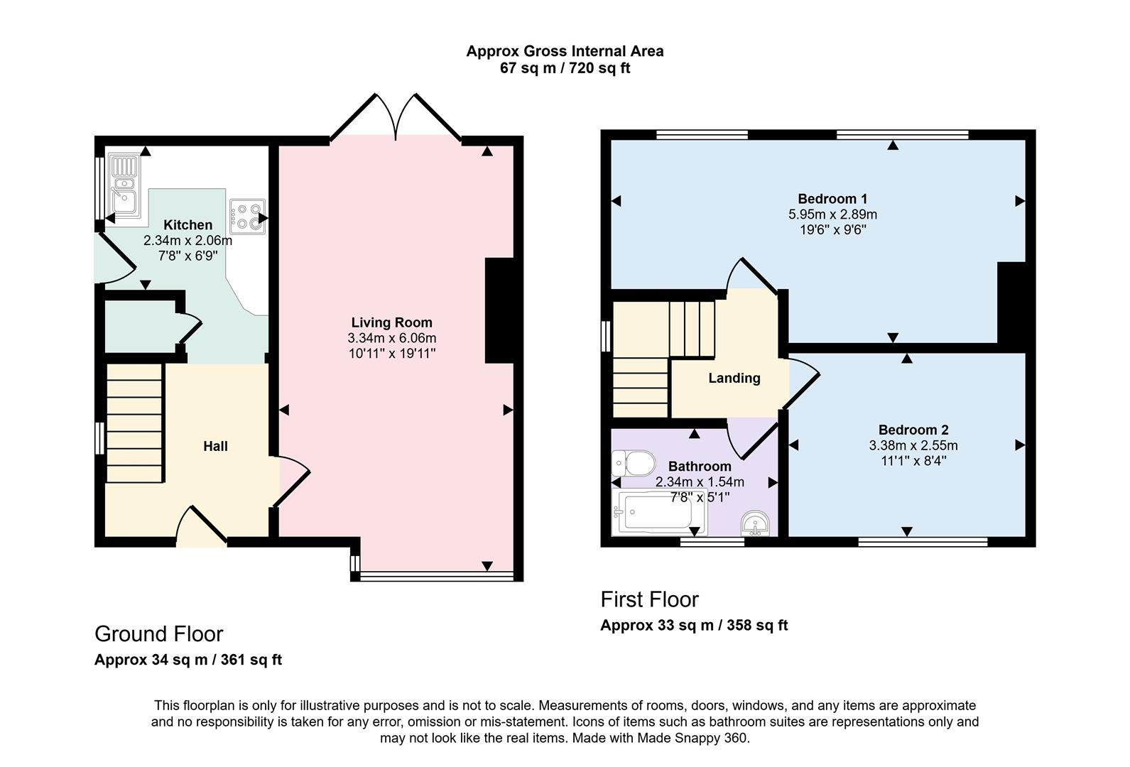 12, Mayberth Avenue, Manchester floorplan