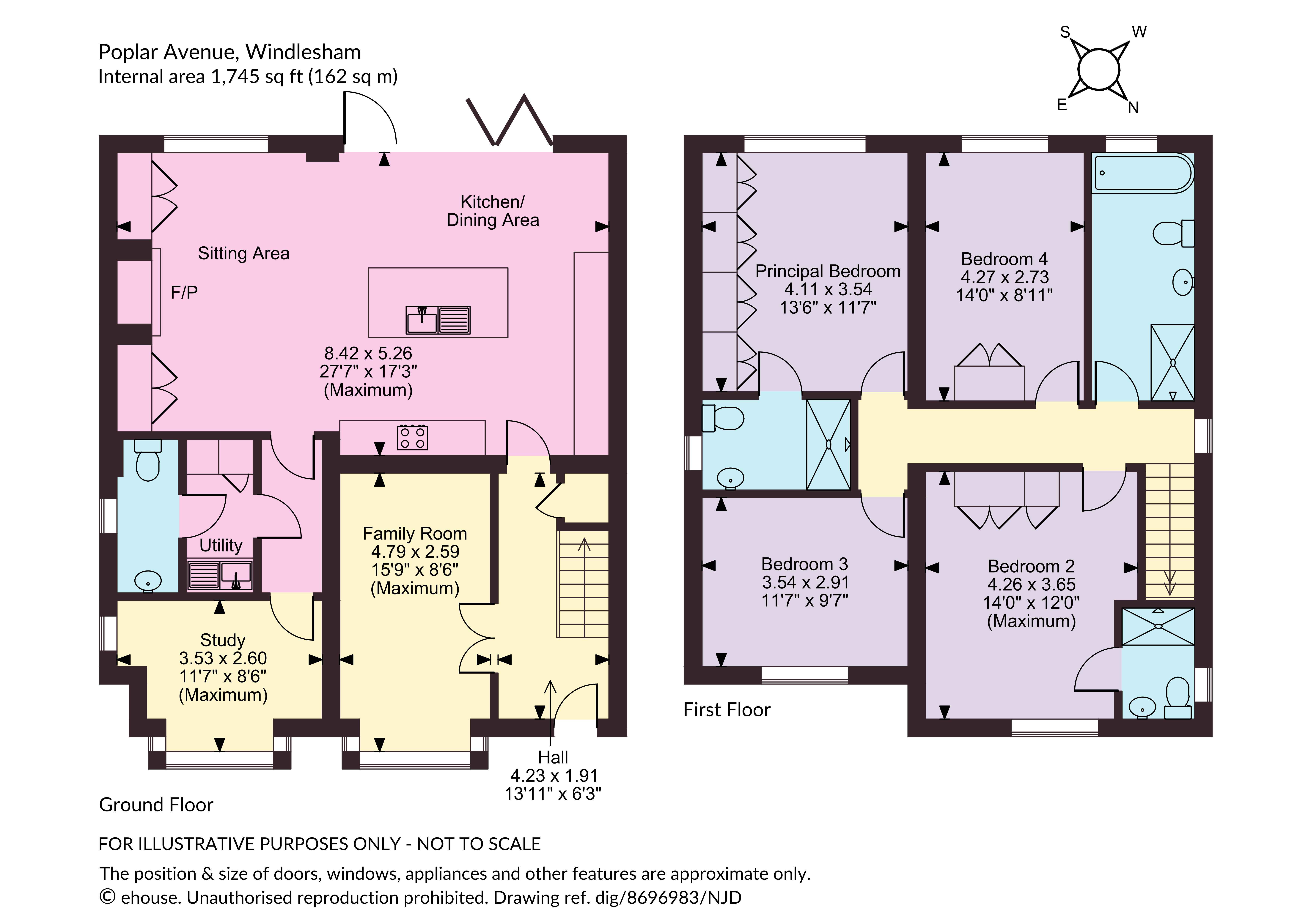 47, Poplar Avenue, Surrey floorplan